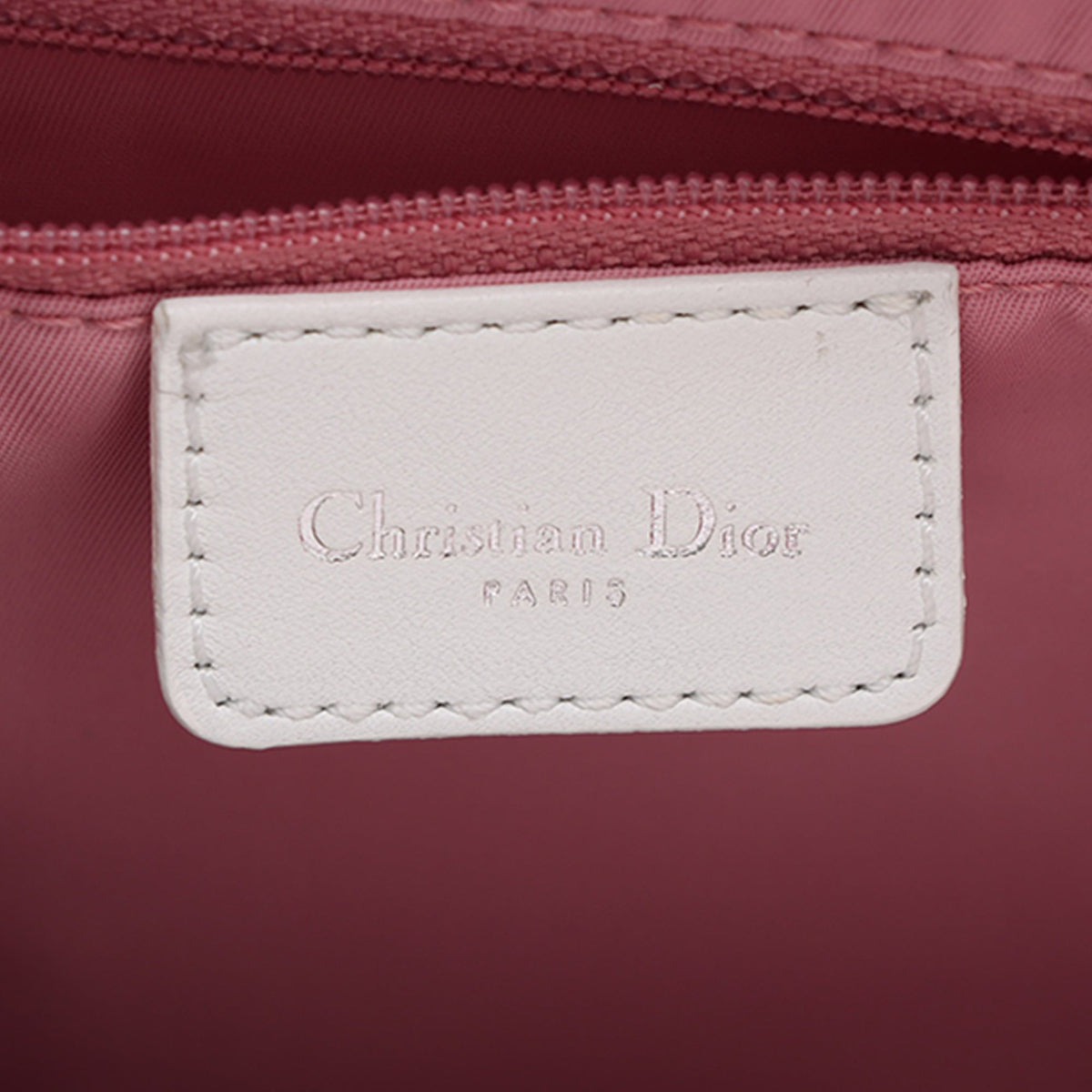 Dior Diorissimo Trotter Canvas Tote — Pink