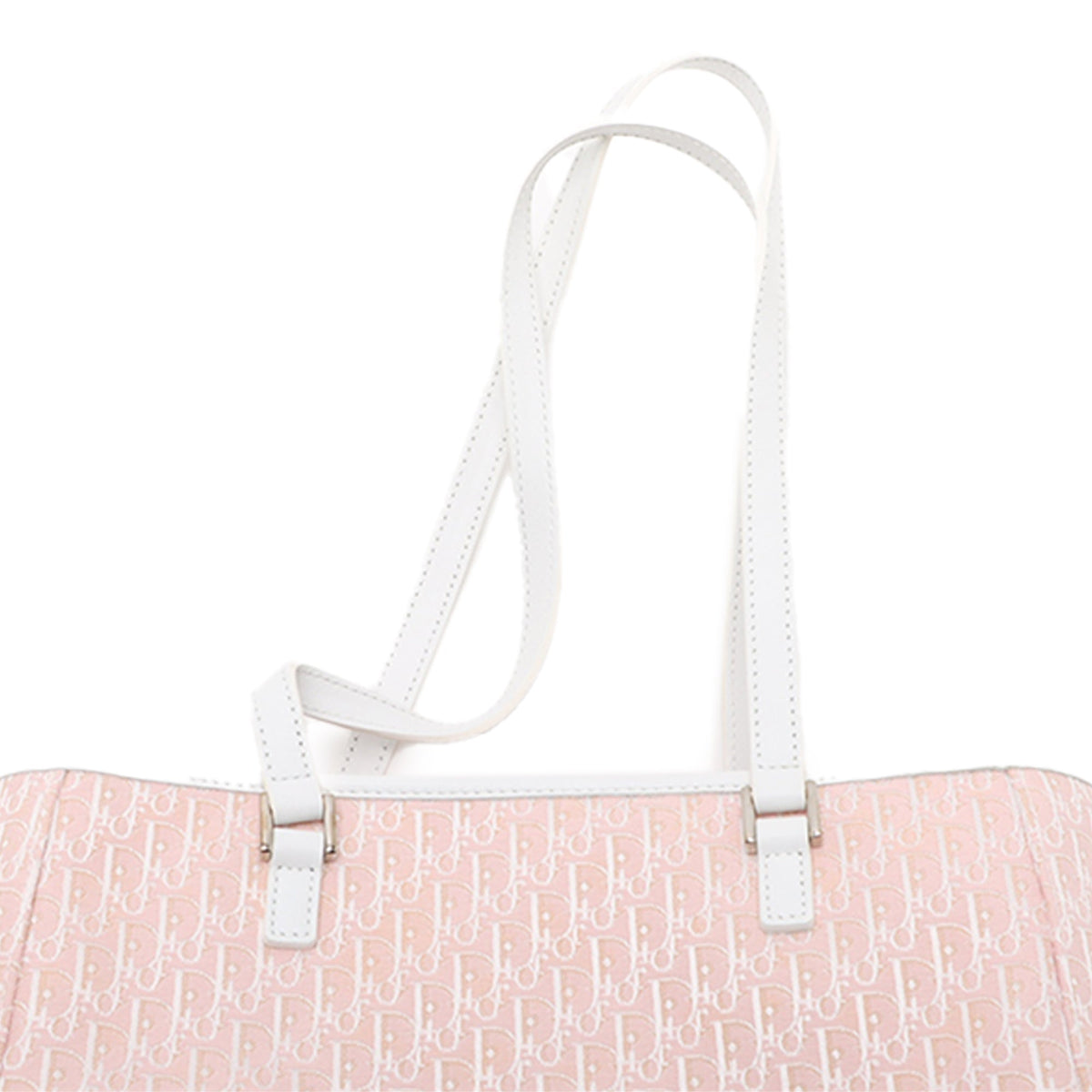 Dior Diorissimo Trotter Canvas Tote — Pink