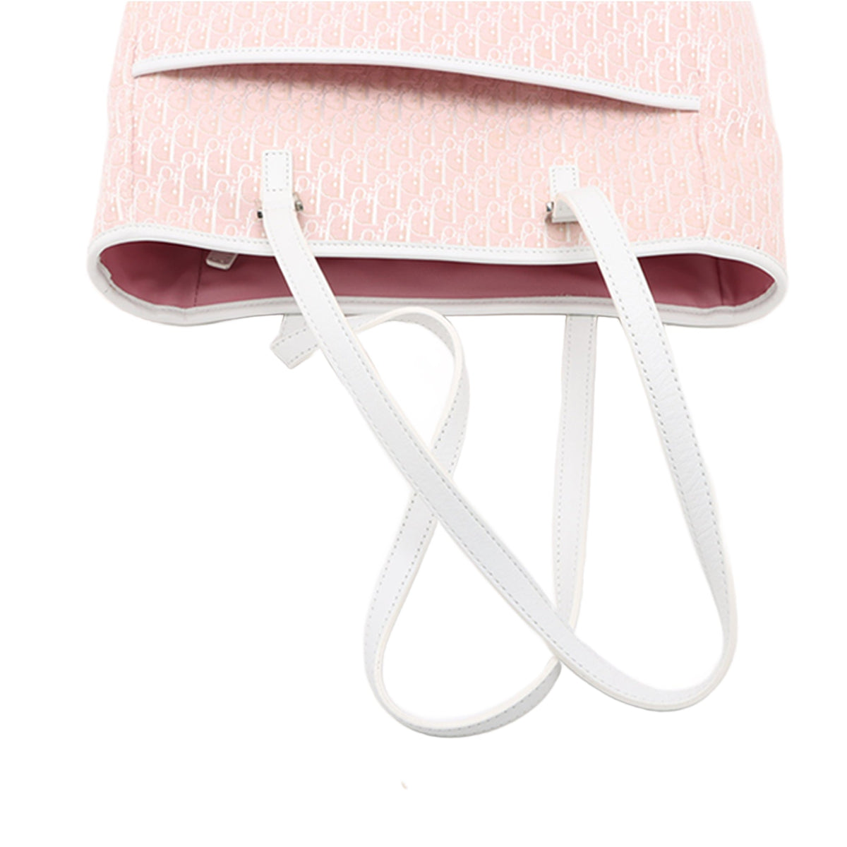 Dior Diorissimo Trotter Canvas Tote — Pink