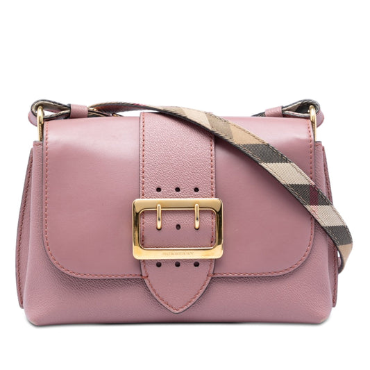 Burberry Small Leather Medley Buckle Crossbody