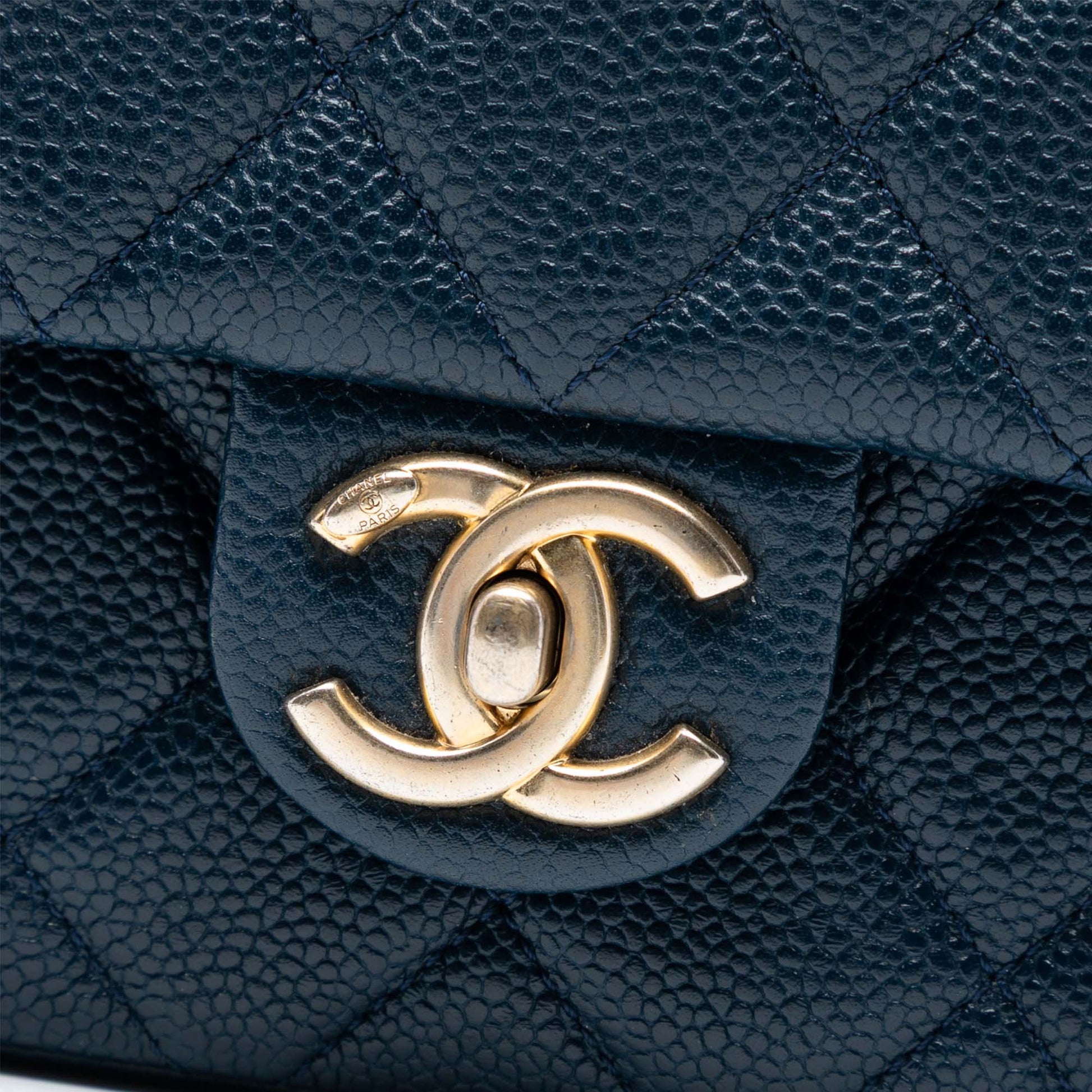 Chanel Mini Quilted Caviar Chain Soul Flap
