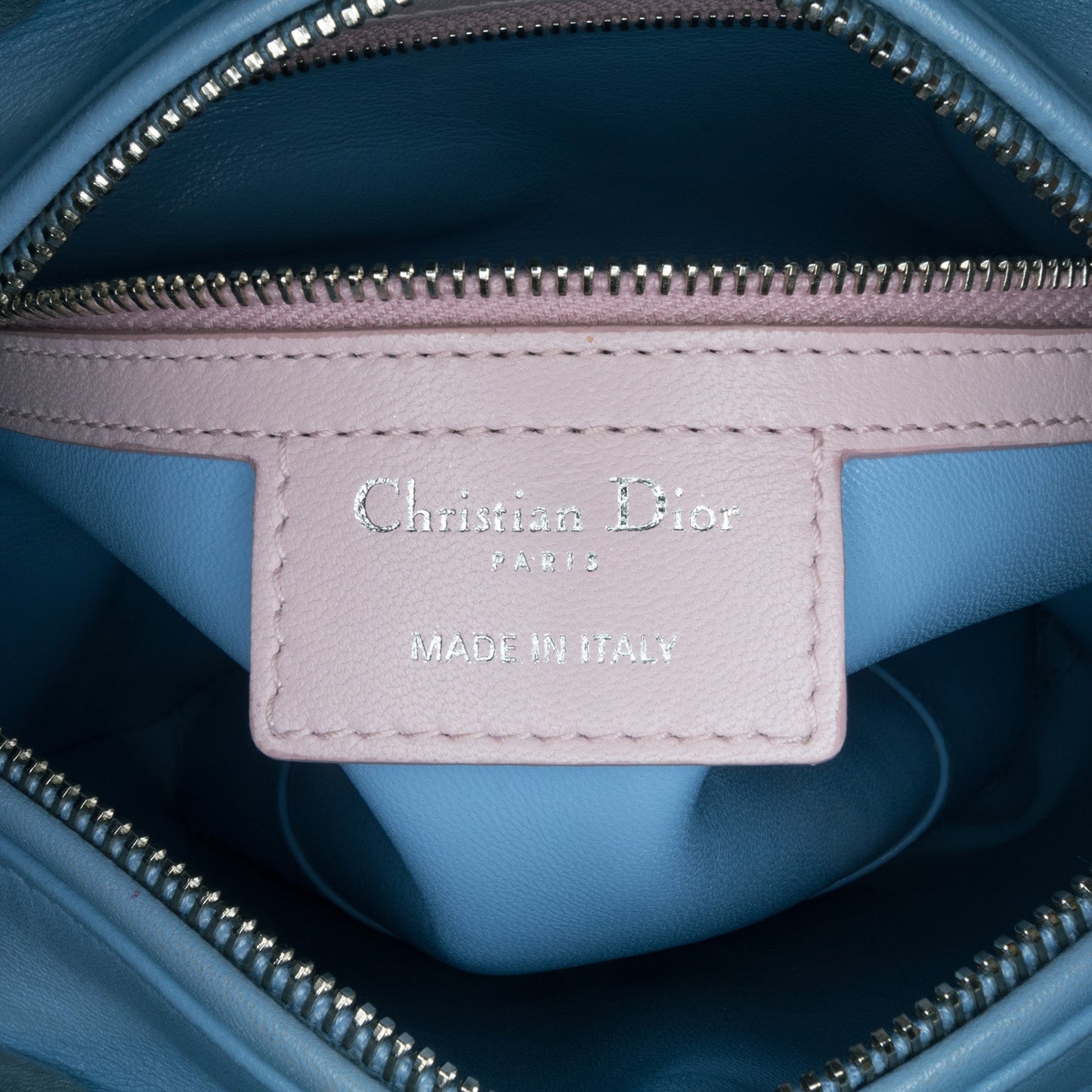 Dior Medium Tricolor Lambskin Cannage Lady Dior