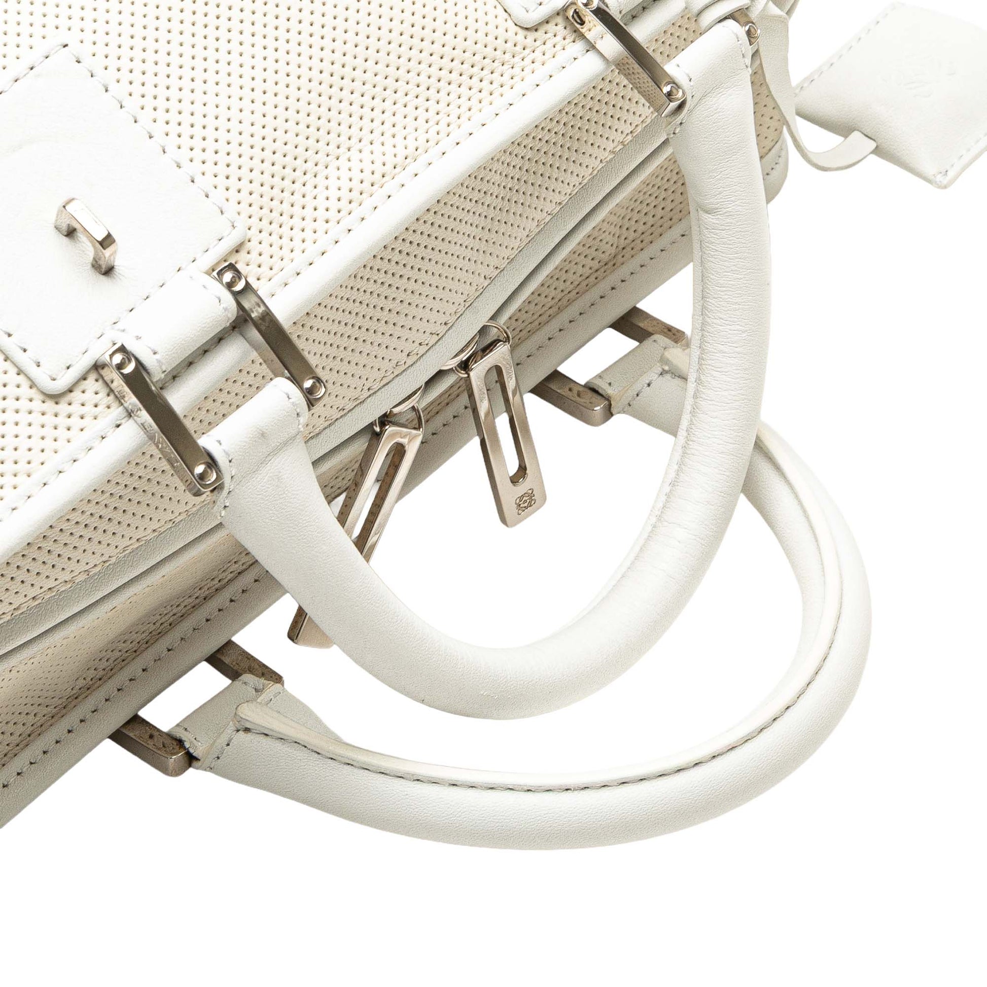 LOEWE Perforated Leather Amazona 28