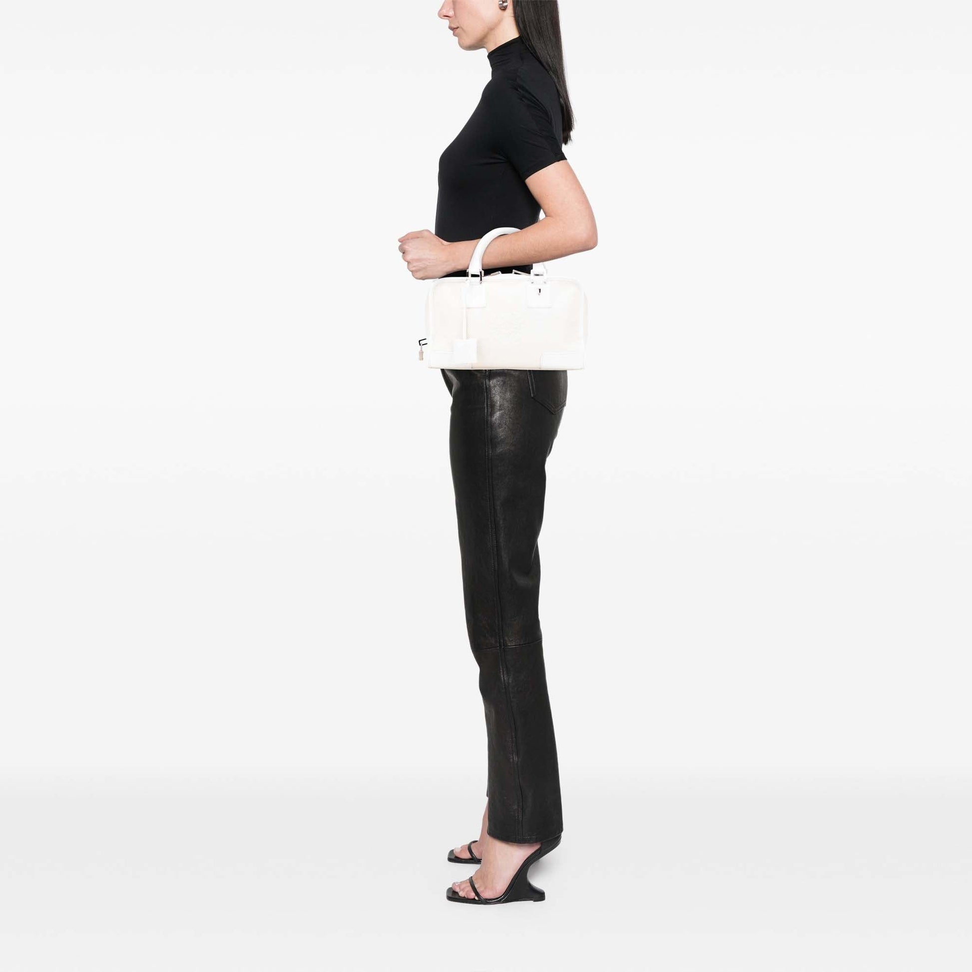 LOEWE Perforated Leather Amazona 28