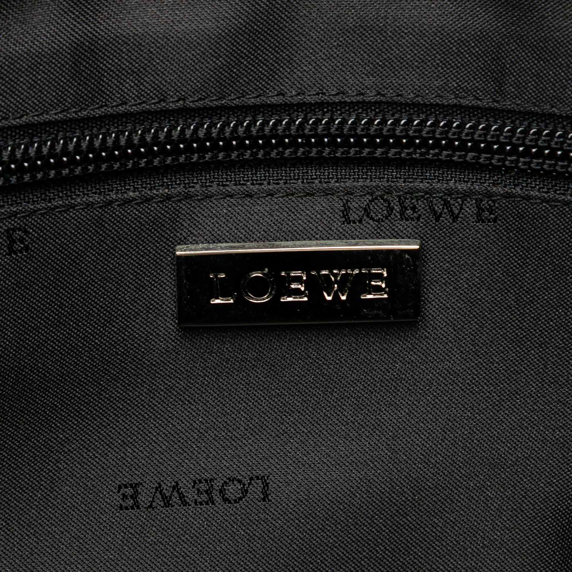 LOEWE Perforated Leather Amazona 28