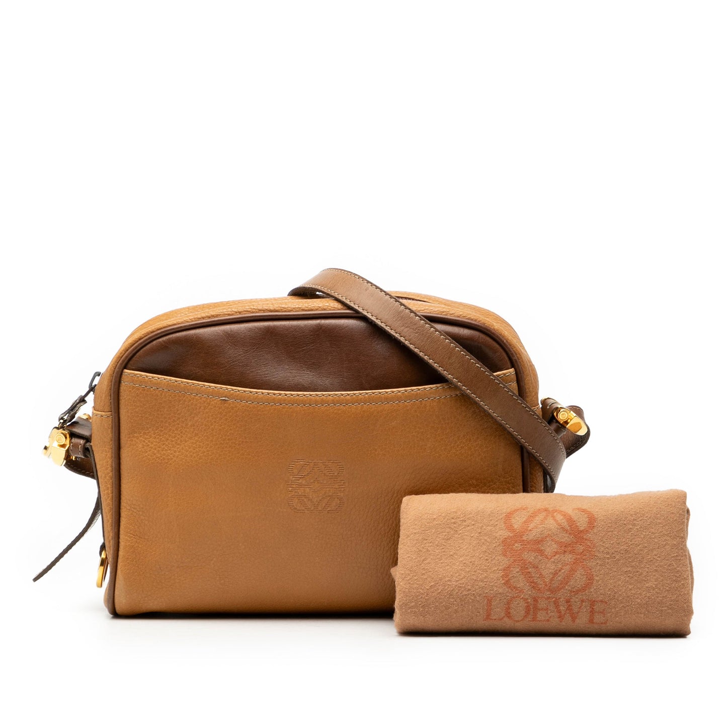 LOEWE Leather Anagram Crossbody