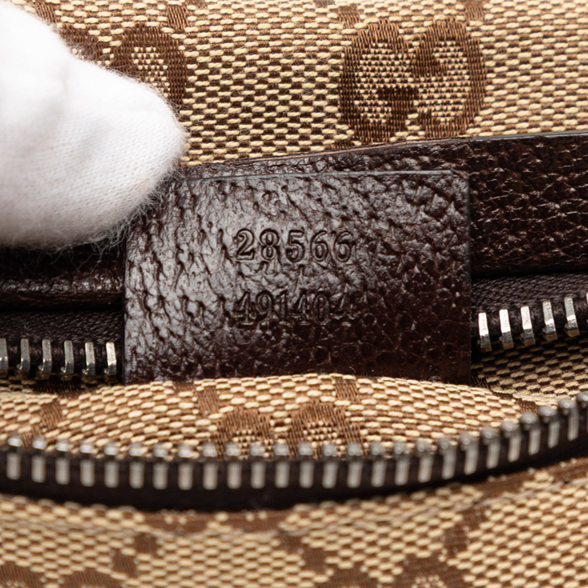 Gucci GG Canvas Double Pocket Belt Bag