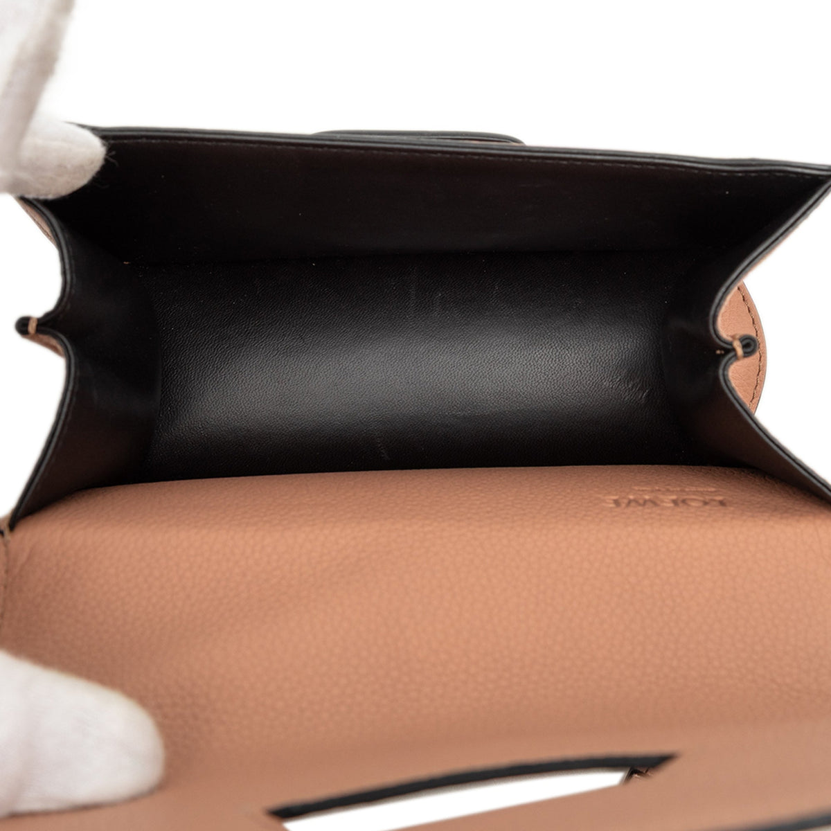 LOEWE Mini Grained Calfskin Barcelona Crossbody