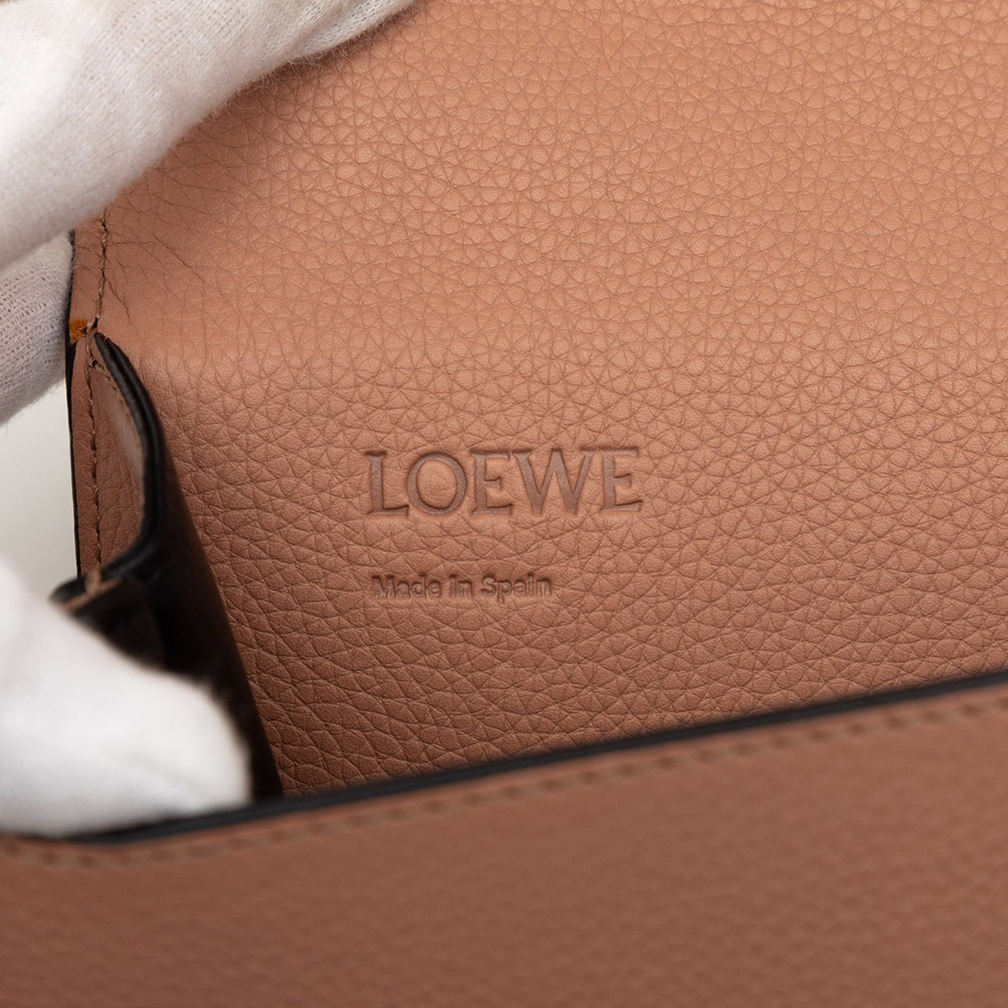 LOEWE Mini Grained Calfskin Barcelona Crossbody
