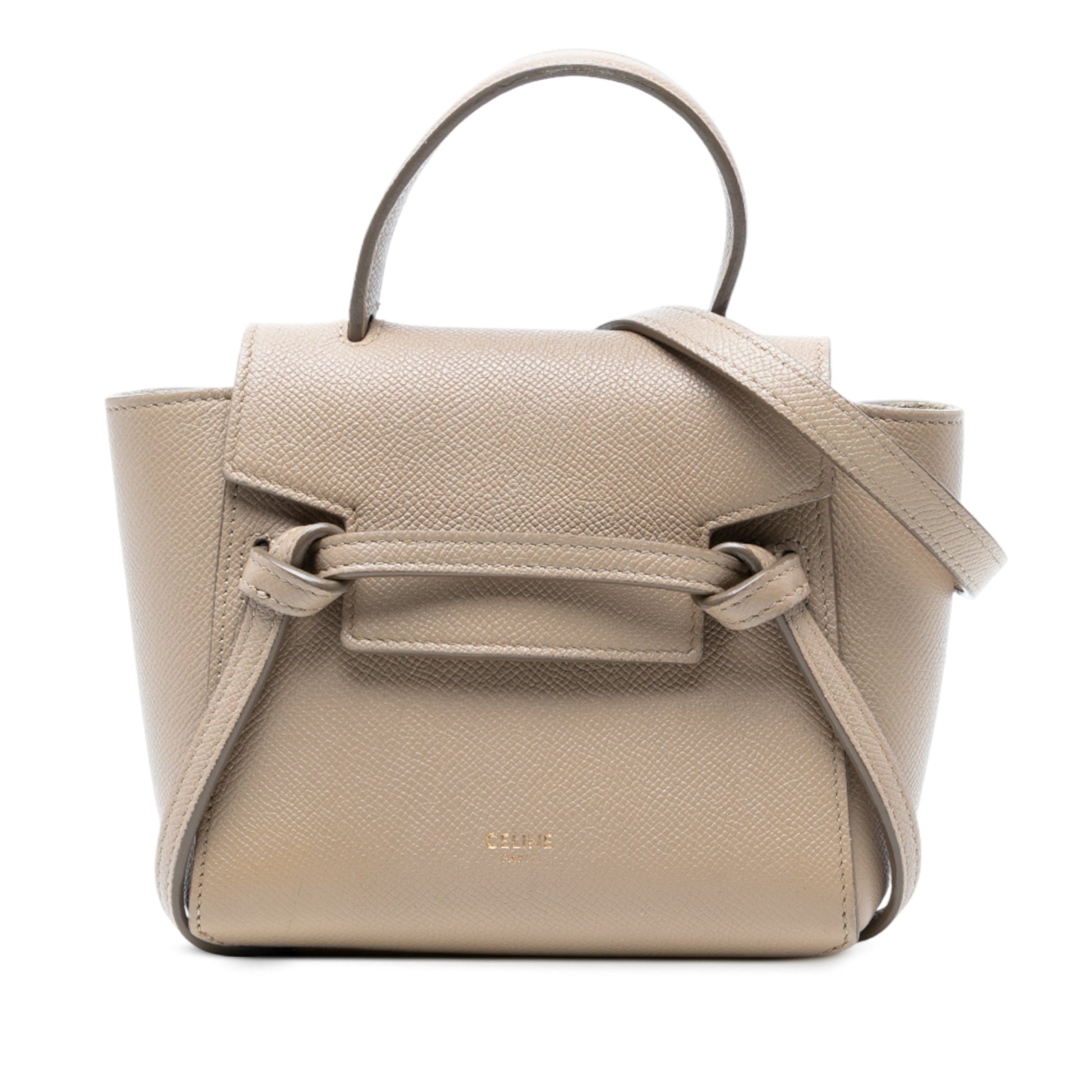 Celine Pico Grained Calfskin Belt Bag