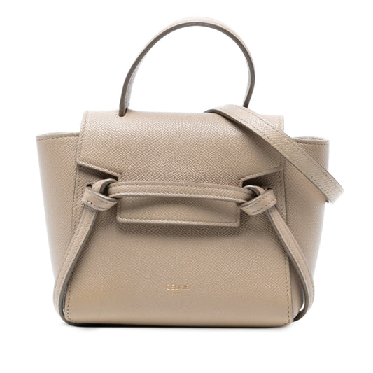 Celine Pico Grained Calfskin Belt Bag