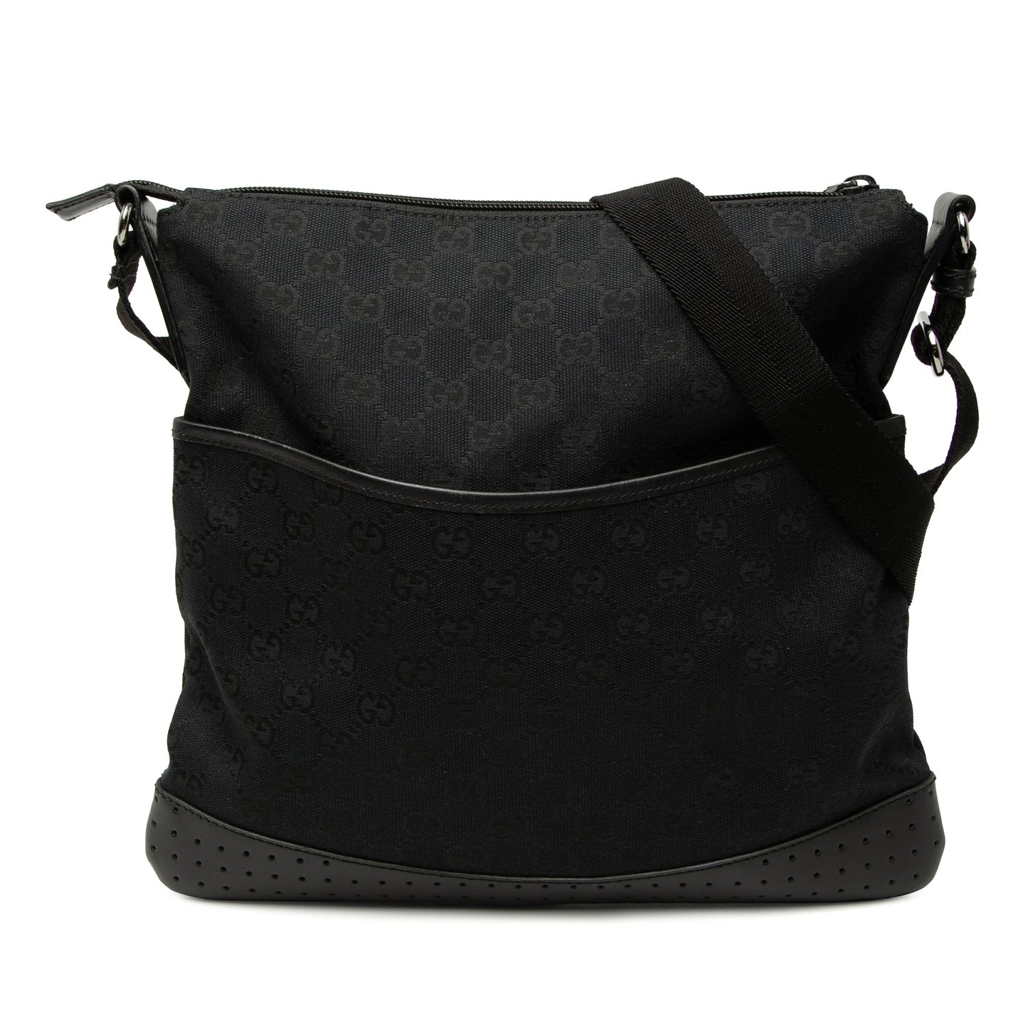 Gucci GG Canvas Perforated Crossbody