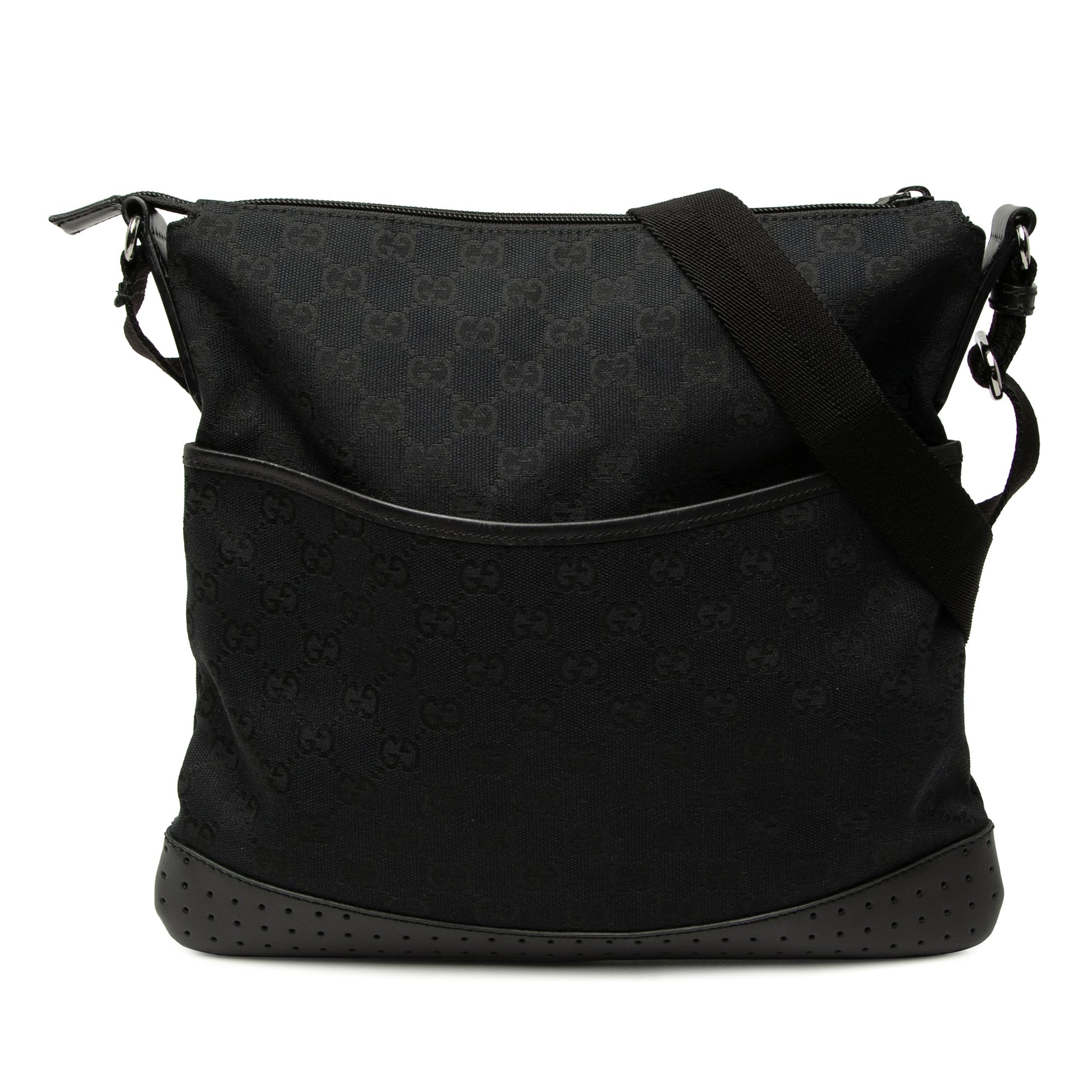 Gucci GG Canvas Perforated Crossbody