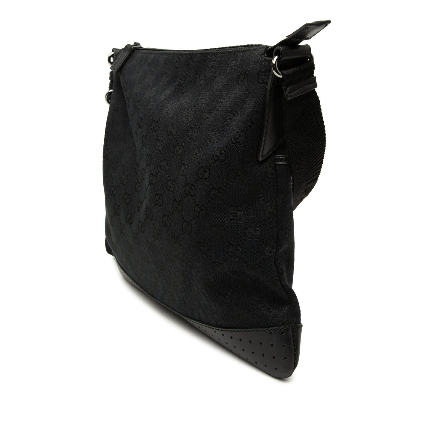 Gucci GG Canvas Perforated Crossbody