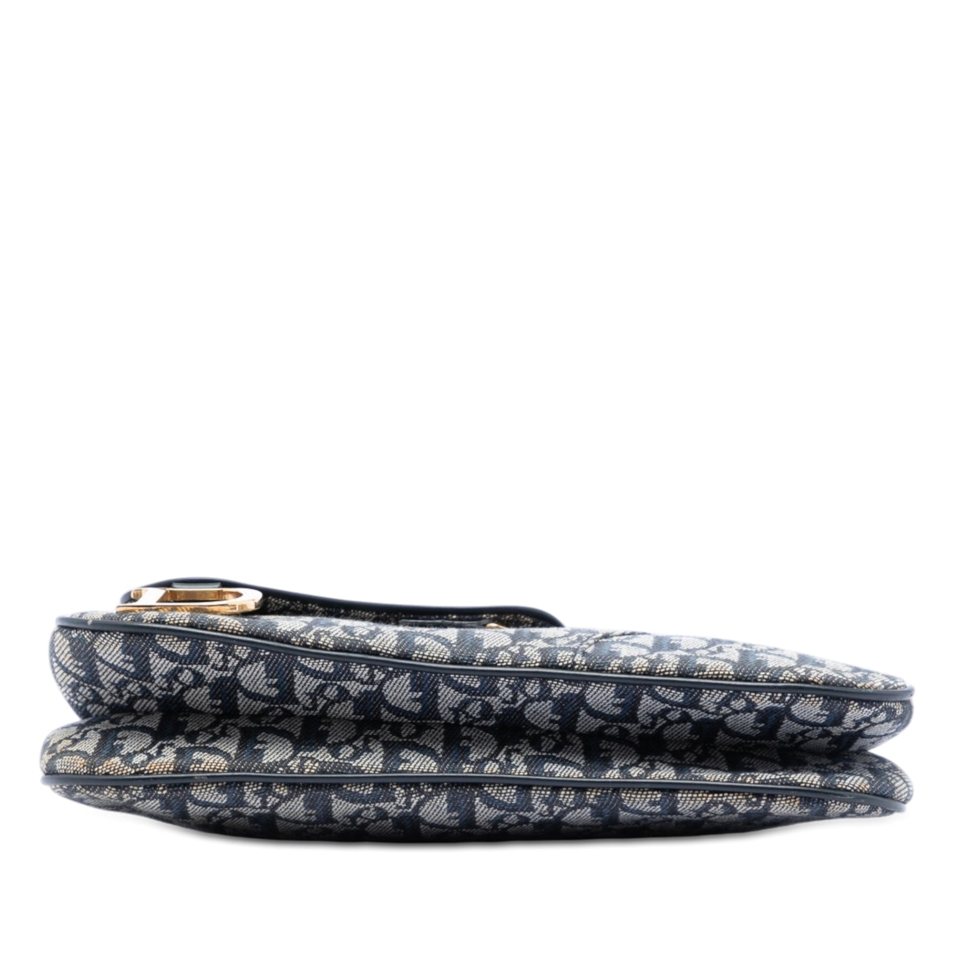 Dior Diorissimo Trotter Canvas Double Saddle Crossbody