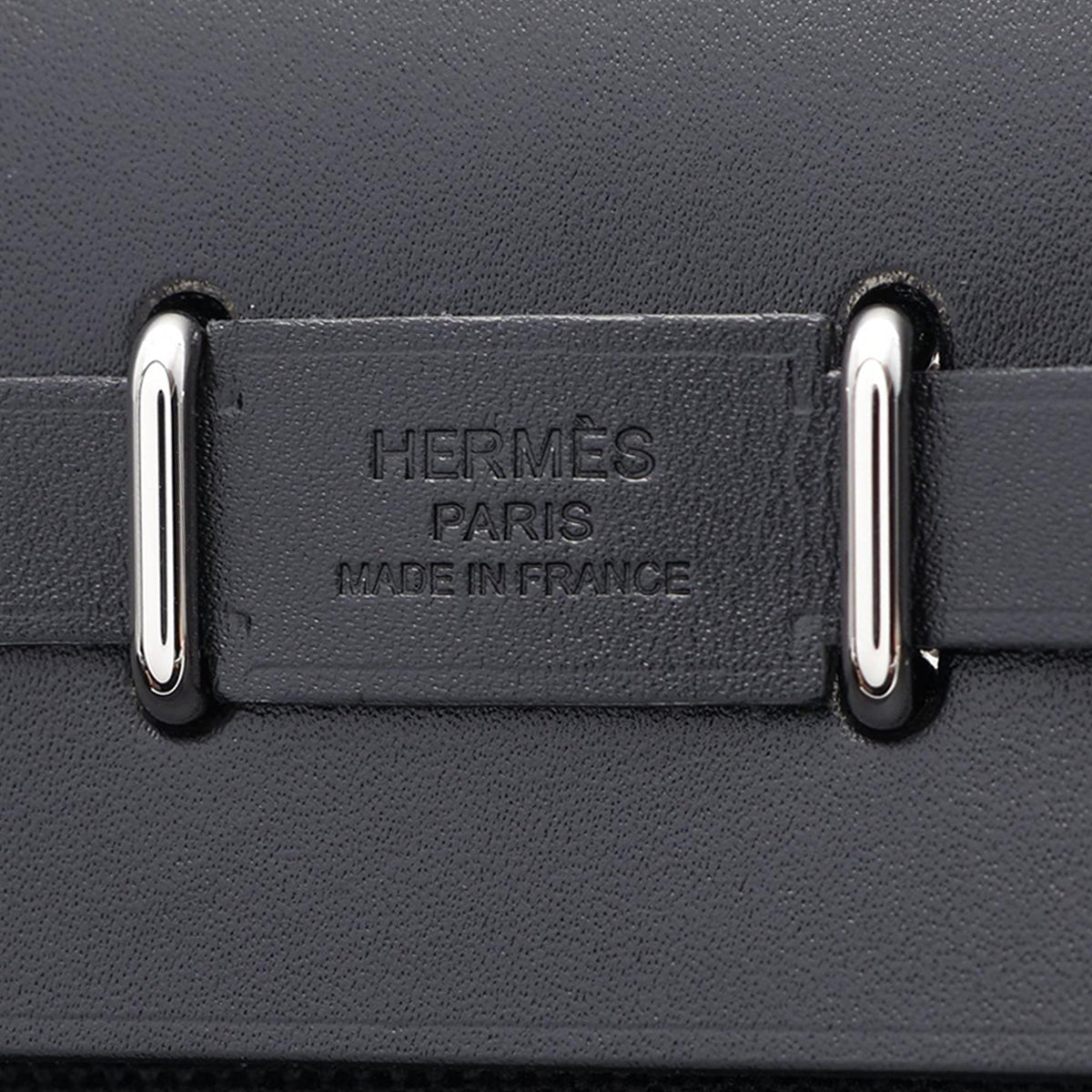 Hermès Military Toile and Vache Hunter Herbag Zip 20
