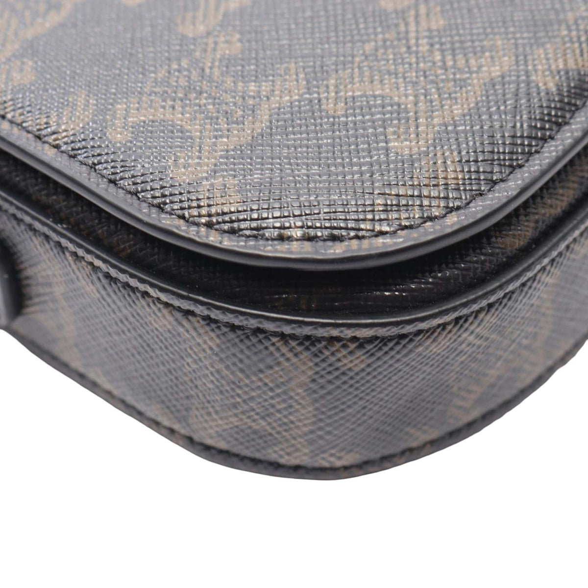 Celine Small Triomphe Coated Canvas Triomphe Crossbody