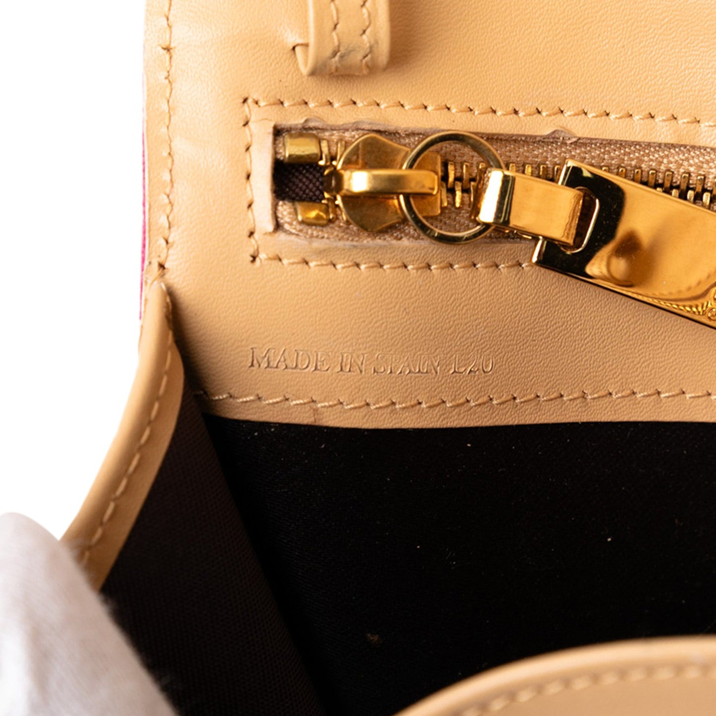 Celine C Macadam Suede Crossbody