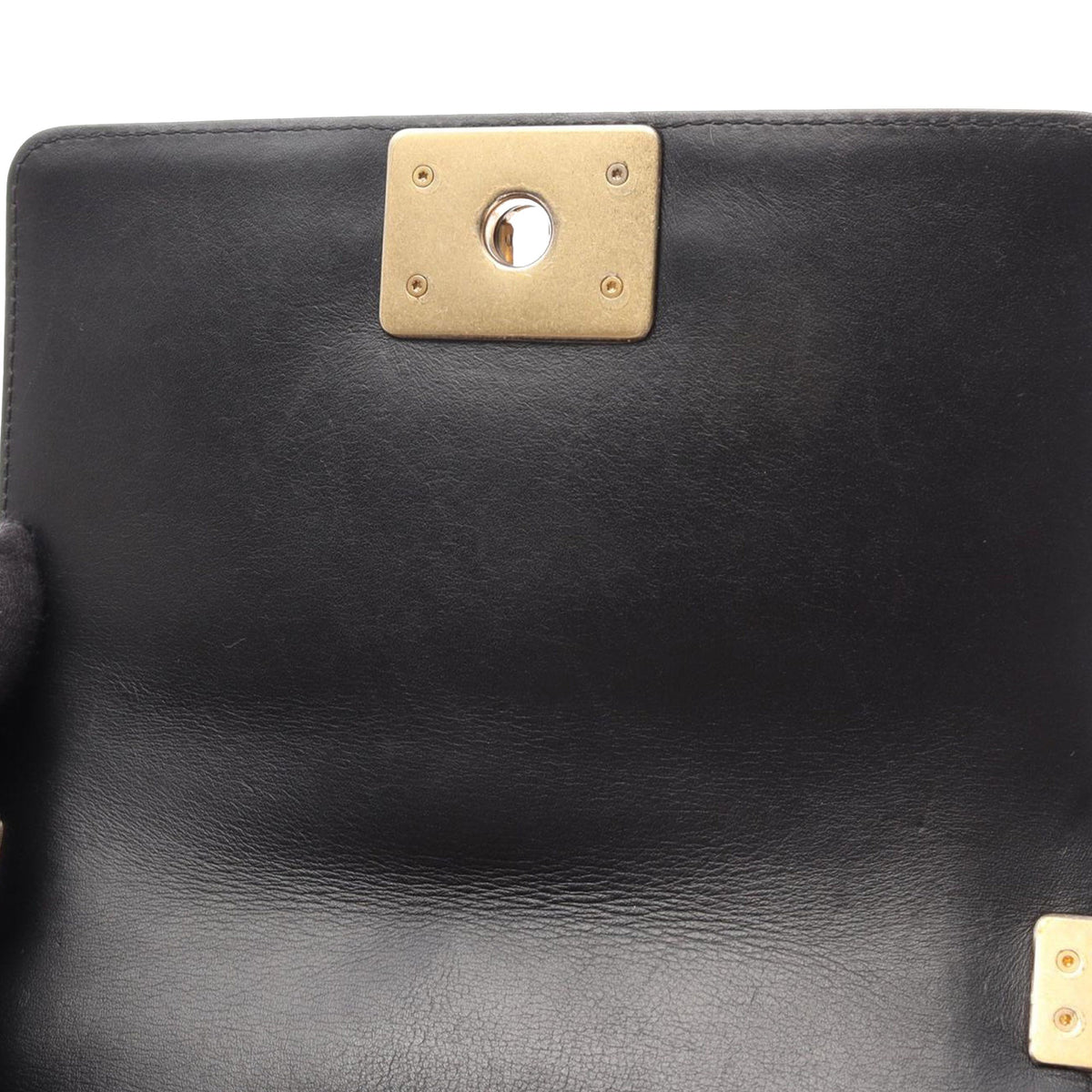 Chanel Small Chevron Lambskin Boy Flap