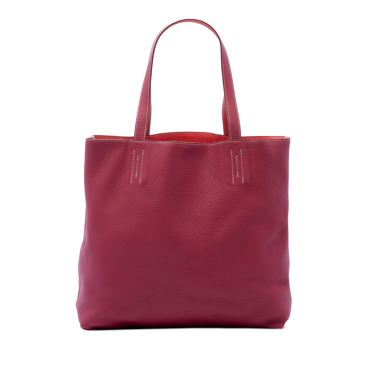 Hermès Clemence Double Sens 36 — Red