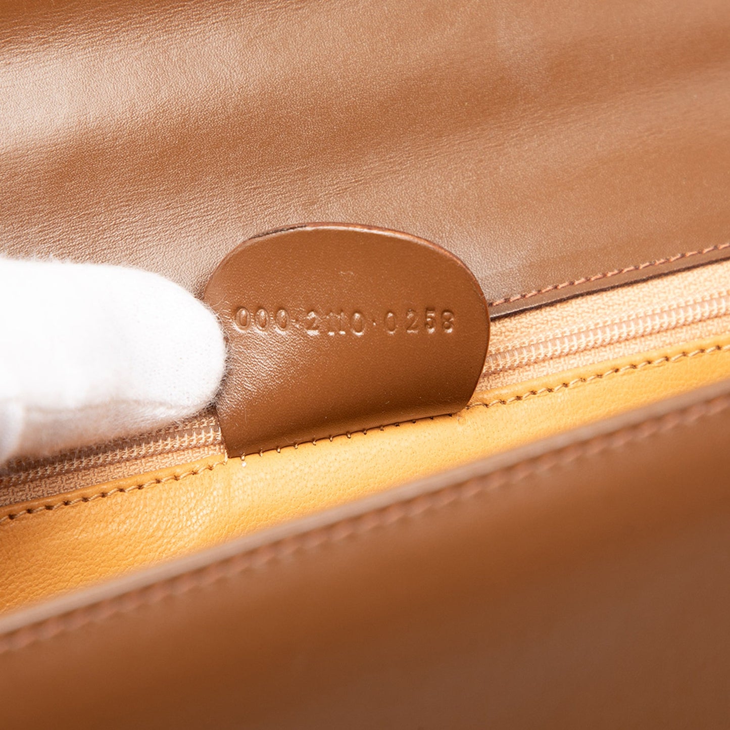 Calfskin Lady Lock Satchel
