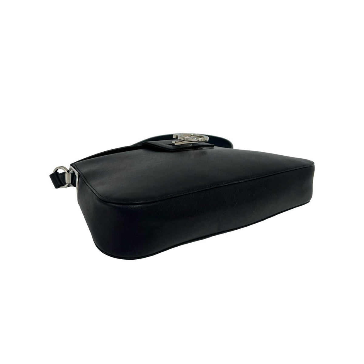 Ferragamo Leather Gancini Shoulder Bag