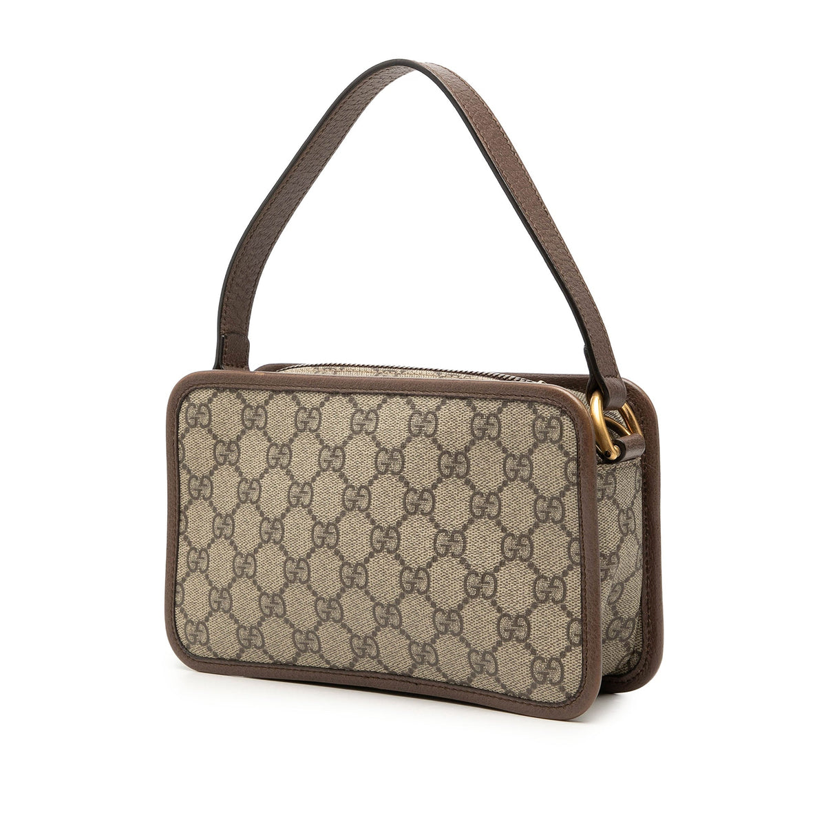 Gucci Small GG Supreme Web Ophidia Top Handle Bag