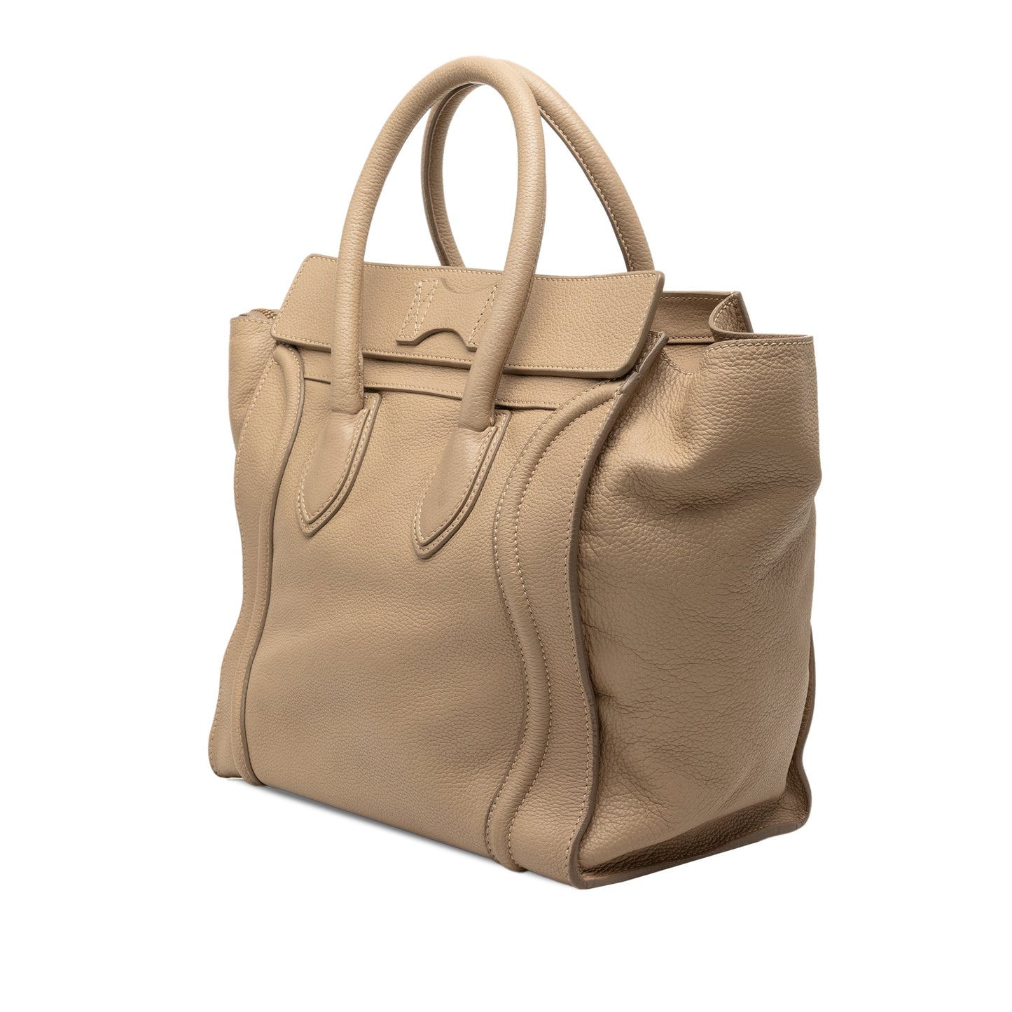 Celine Mini Grained Calfskin Luggage Tote
