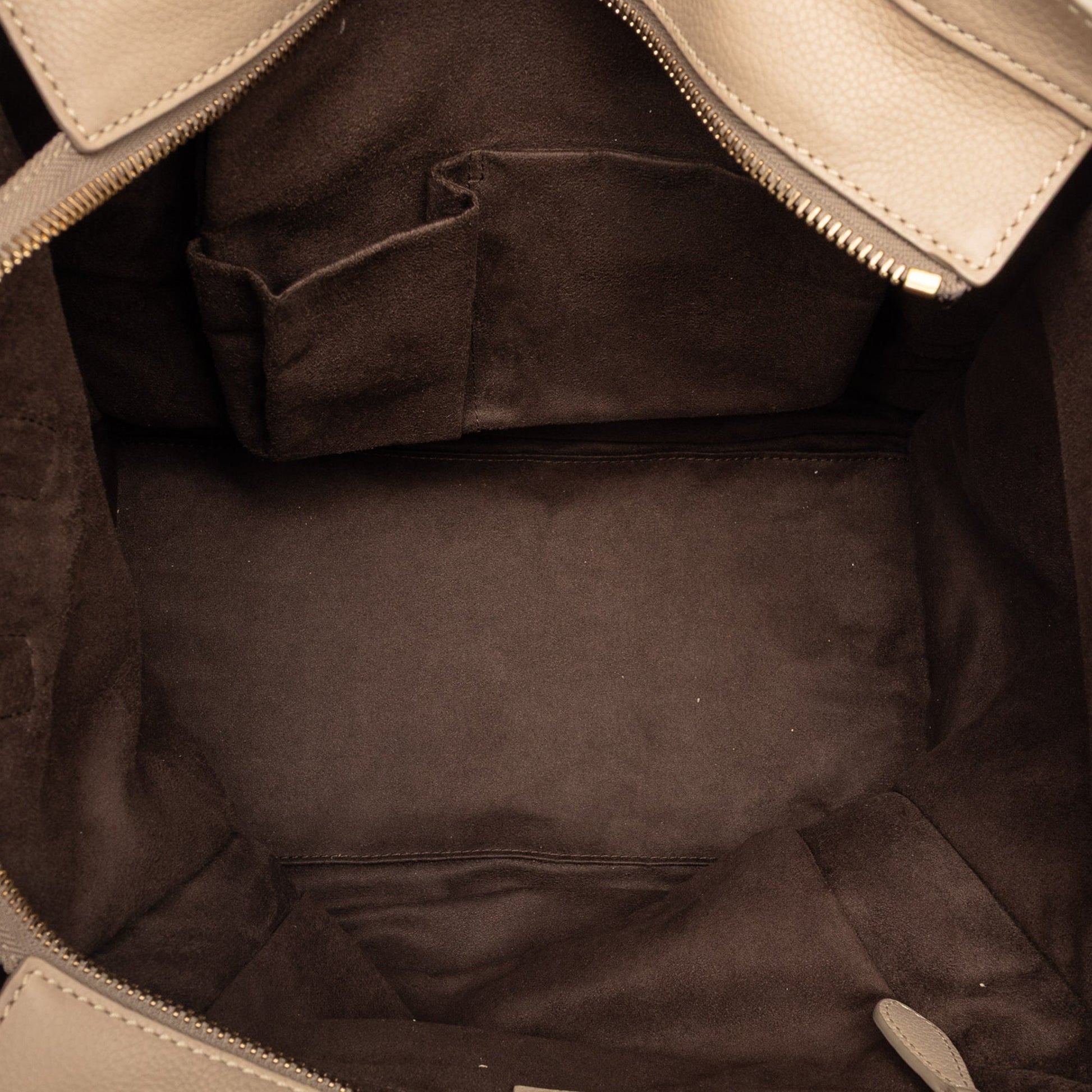 Celine Mini Grained Calfskin Luggage Tote