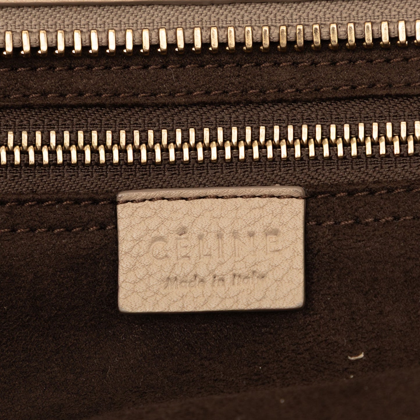 Celine Mini Grained Calfskin Luggage Tote