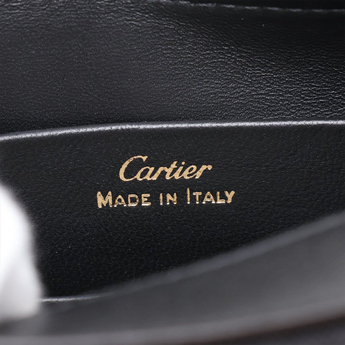 Cartier Canvas Crossbody — Black