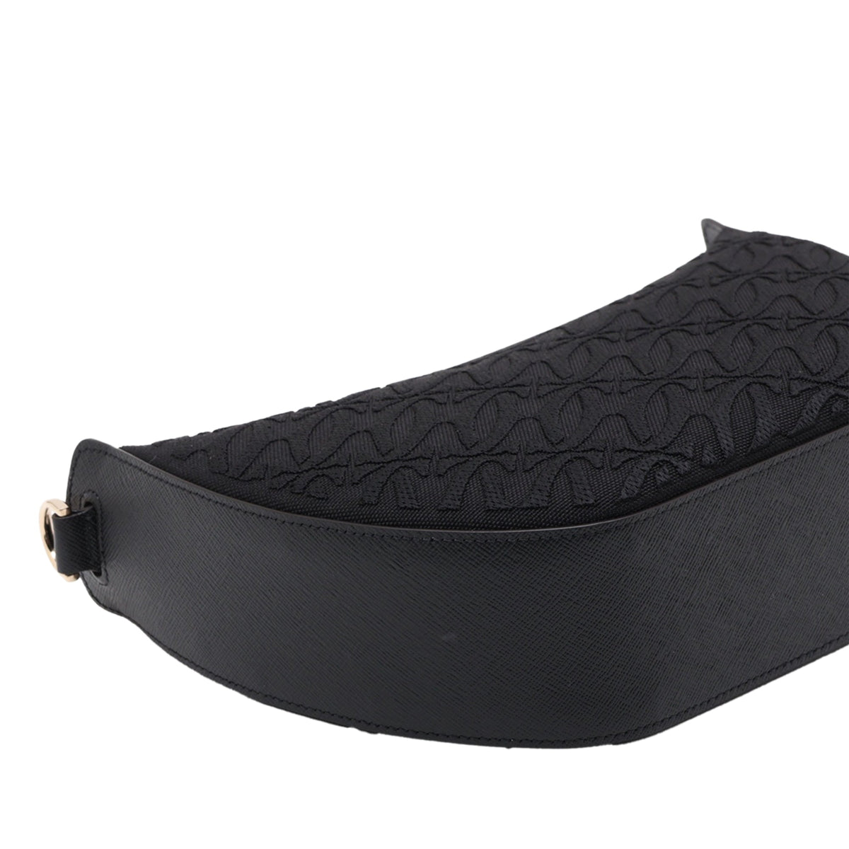 Cartier Canvas Crossbody — Black