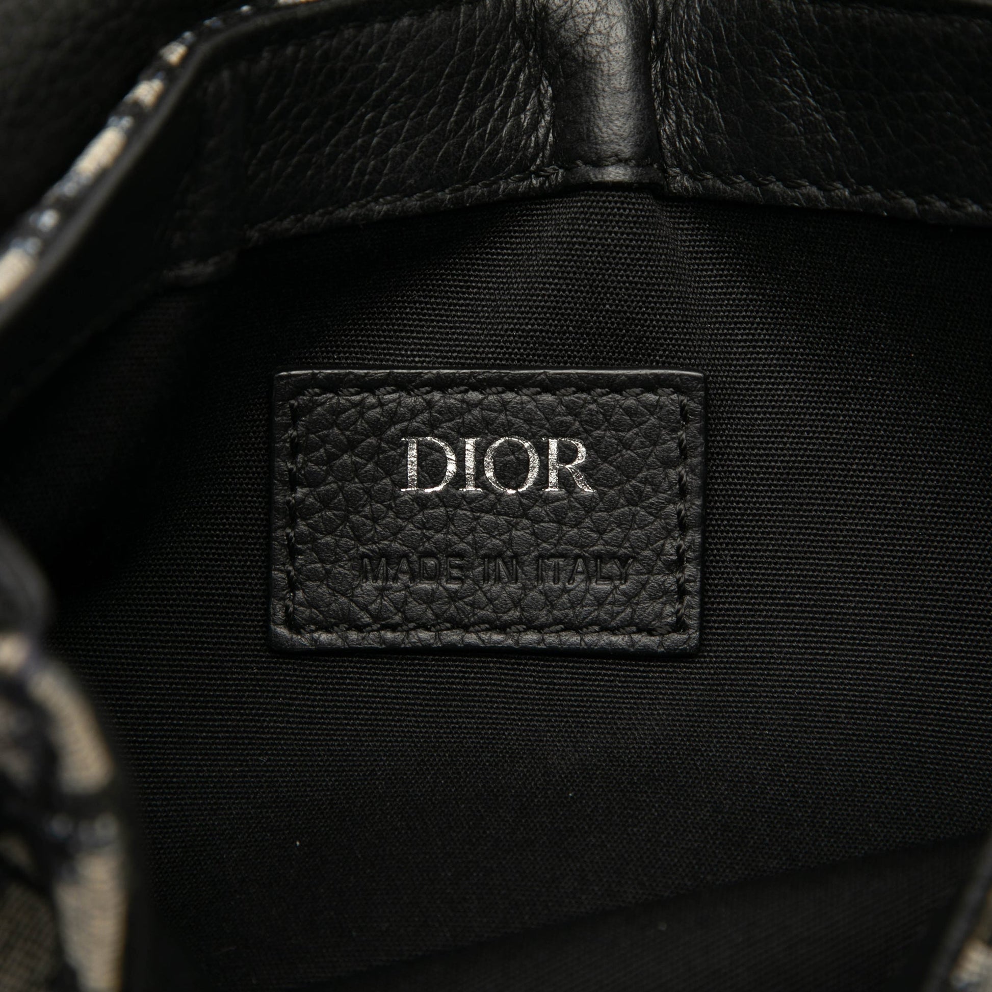 Dior Oblique Canvas Saddle Messenger Bag