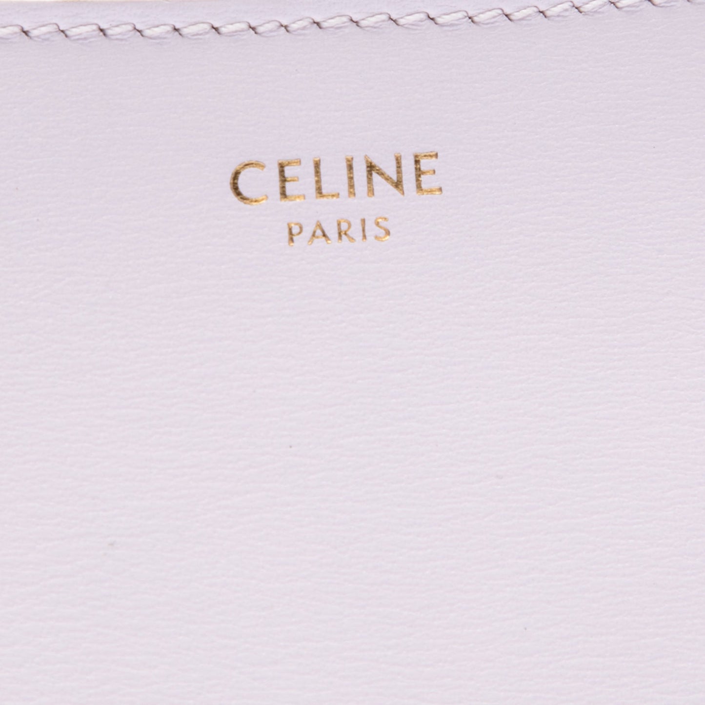 Celine Medium Shiny Calfskin Croque Shoulder Bag