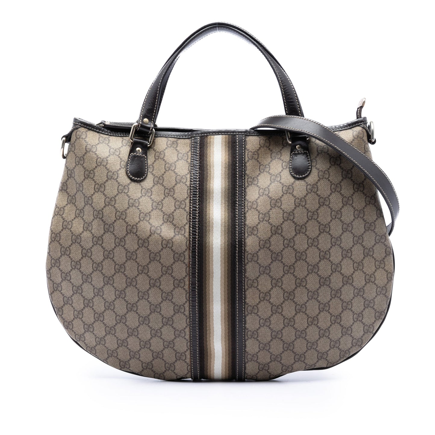 Gucci GG Supreme Web Hobo