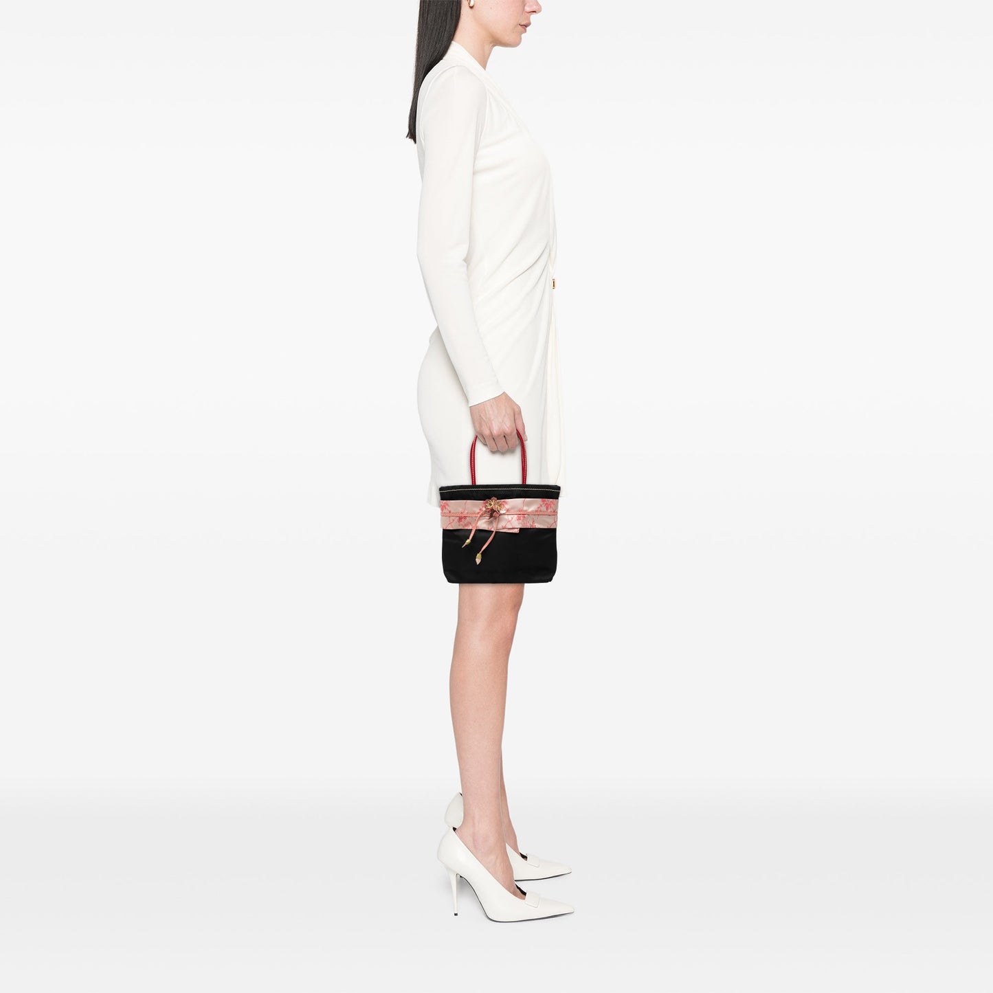 Prada Tessuto Kimono Obi Handbag