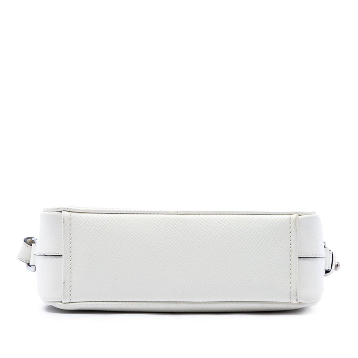 Prada Saffiano Lux Camera Bag — White