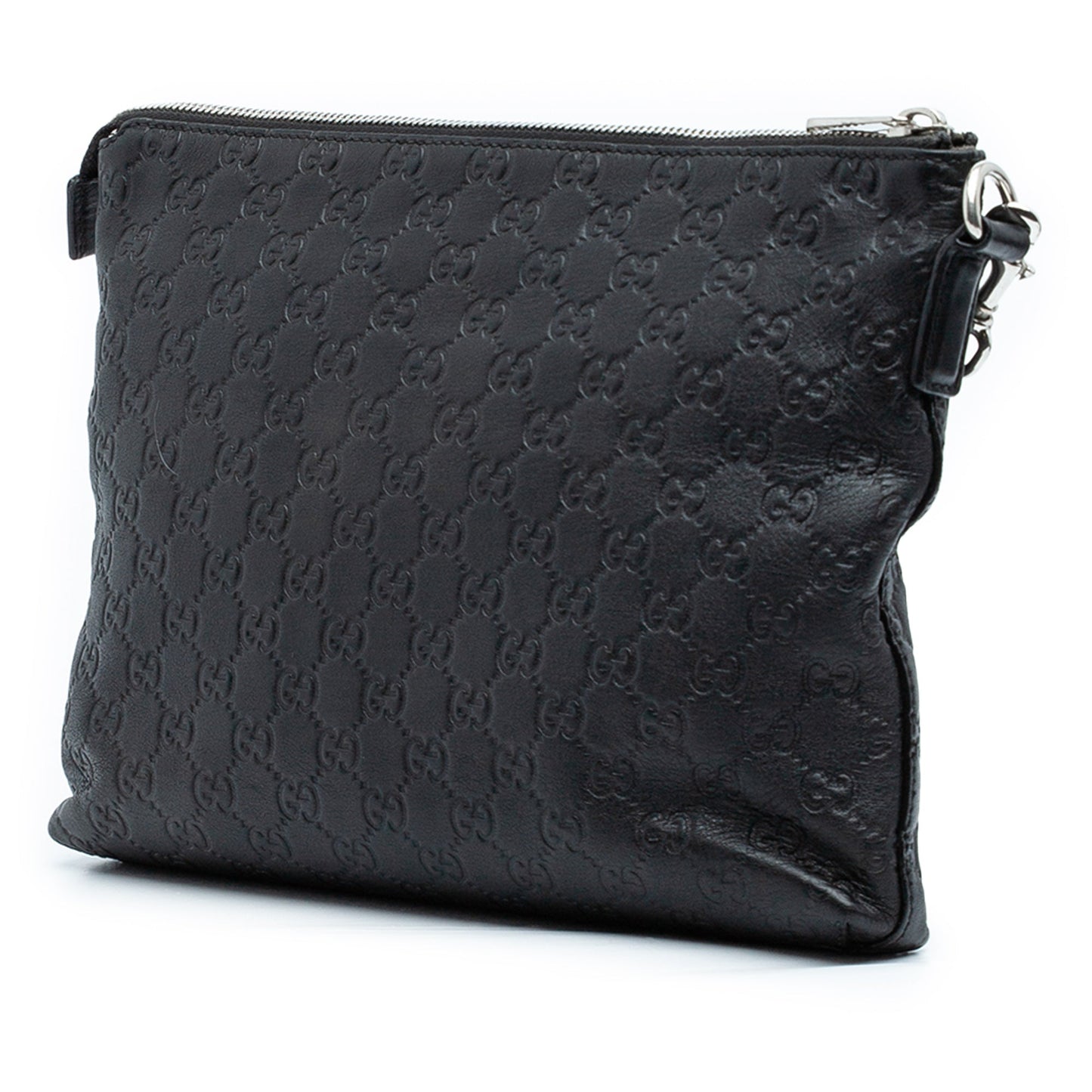 Gucci Guccissima Wristlet Clutch