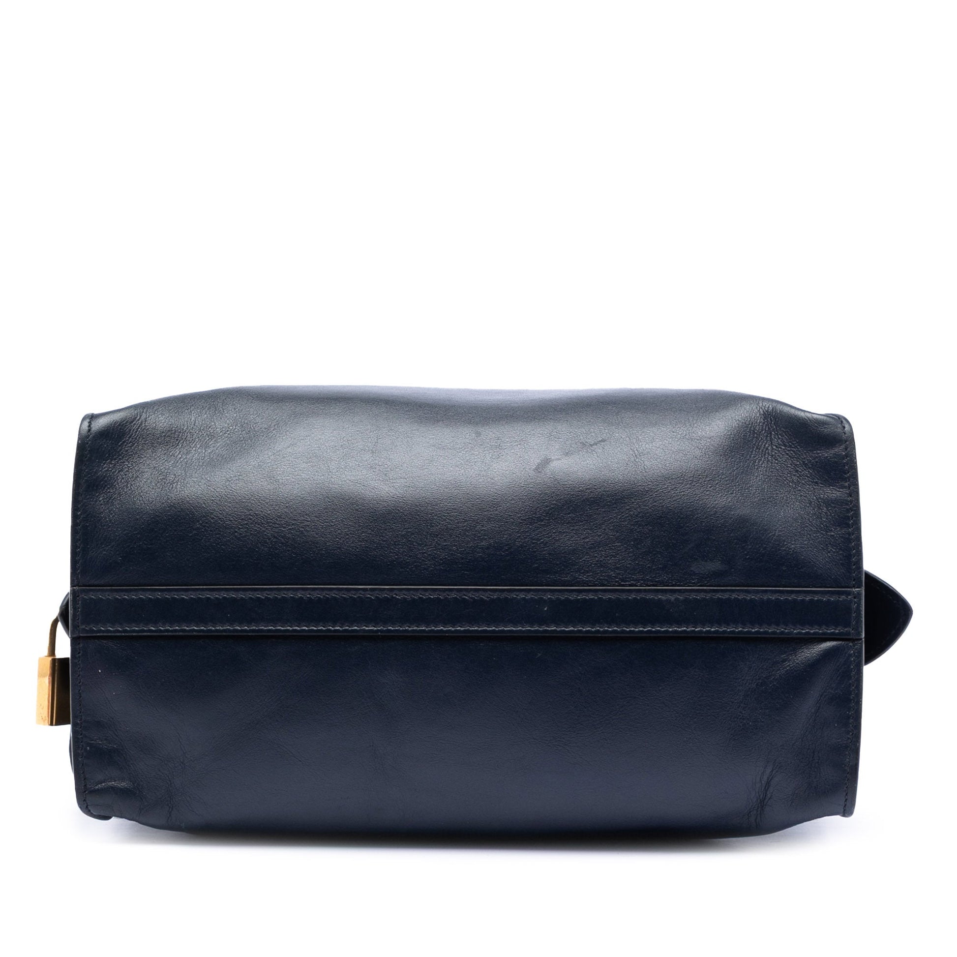 Medium Saffiano Trimmed City Calf Greca Esplanade Satchel