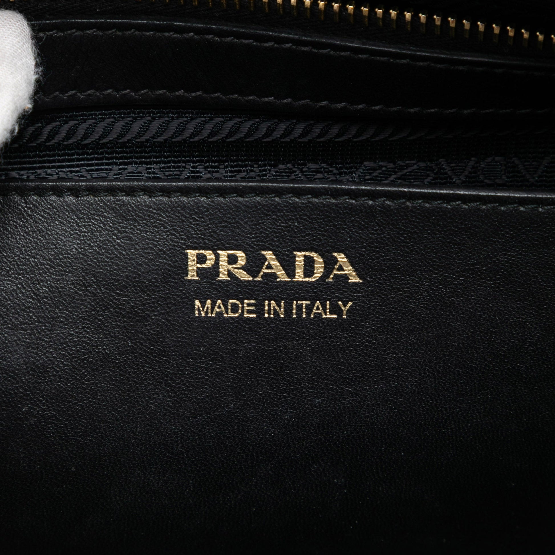 Medium Saffiano Trimmed City Calf Greca Esplanade Satchel
