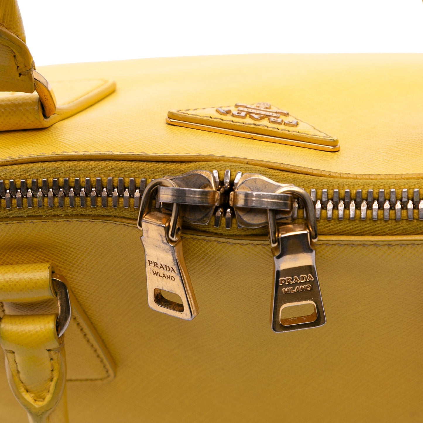 Prada Large Saffiano Lux Promenade Satchel