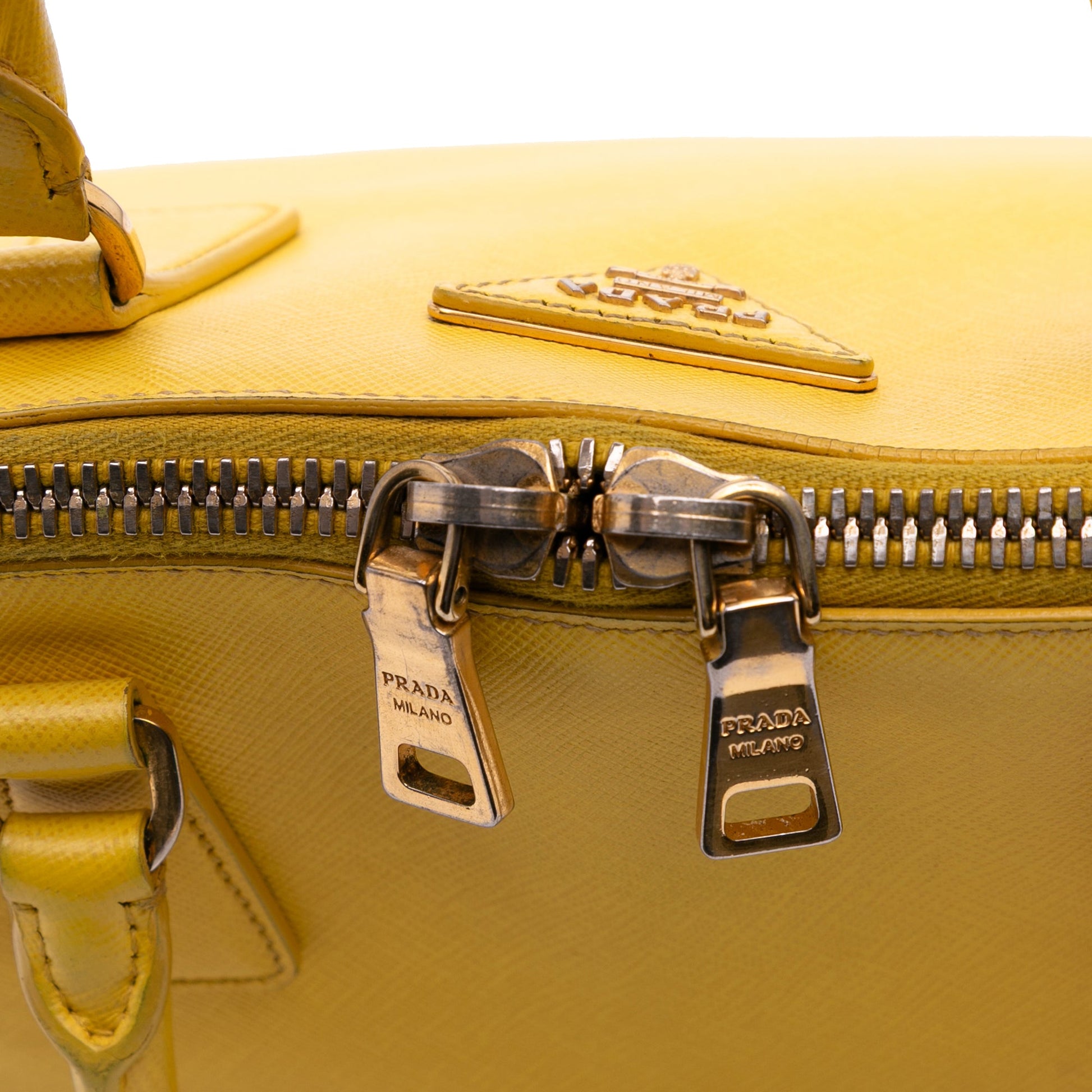 Prada Large Saffiano Lux Promenade Satchel