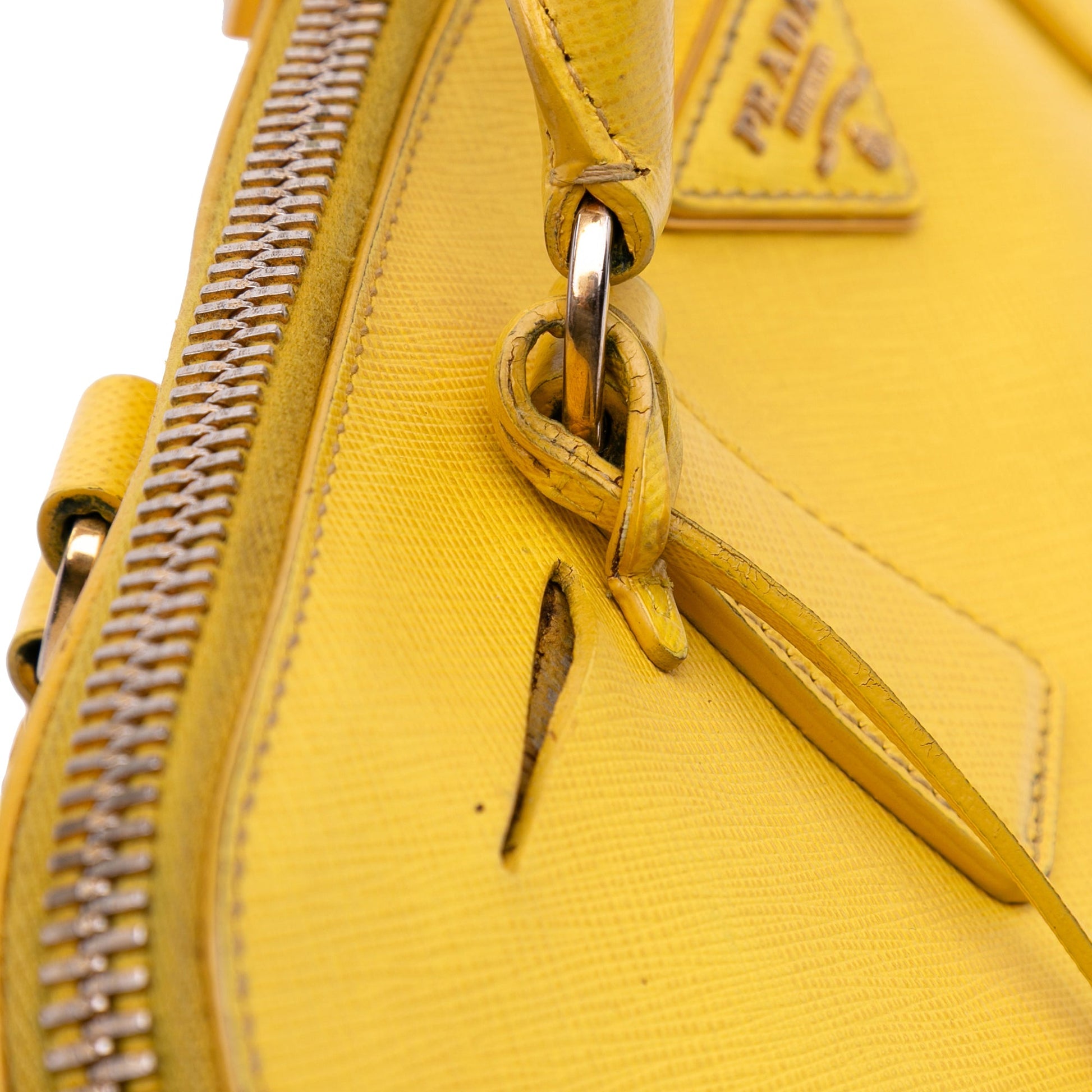 Prada Large Saffiano Lux Promenade Satchel