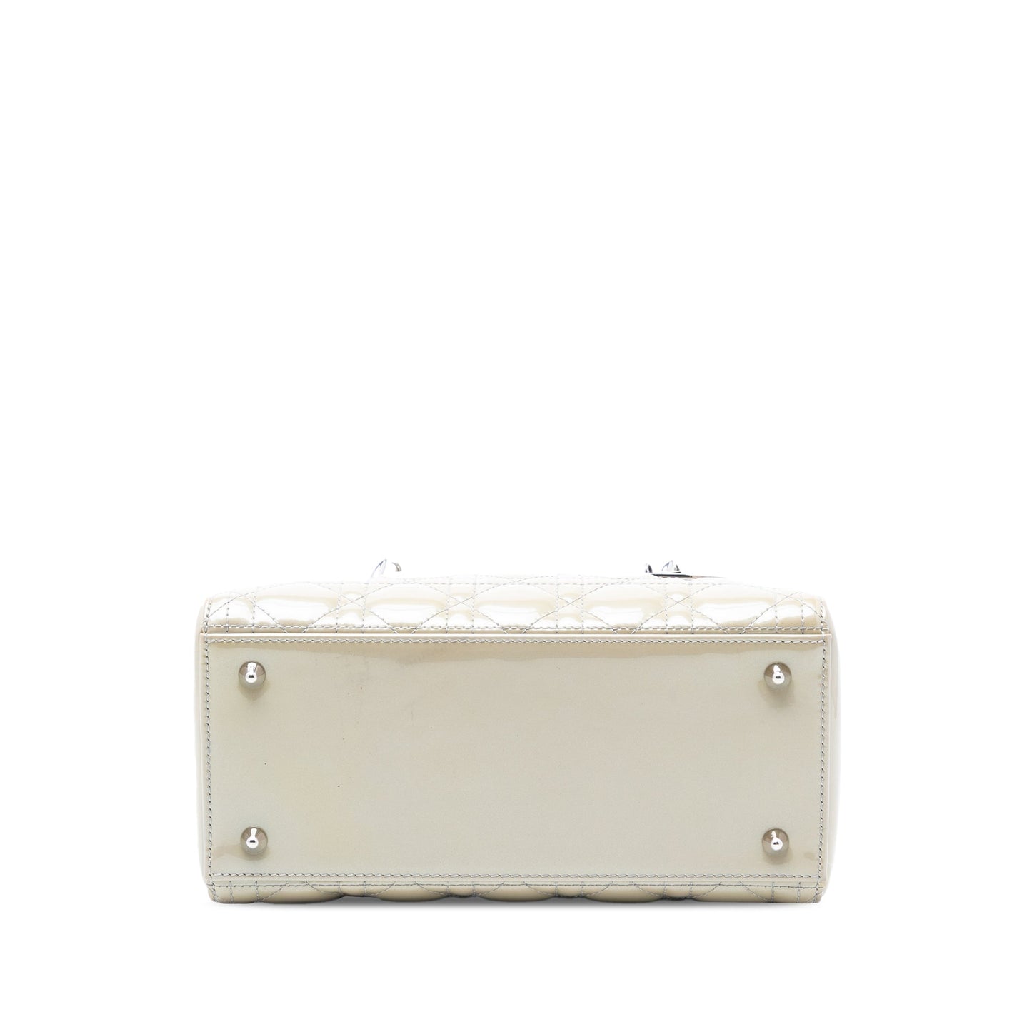 Dior Medium Patent Cannage Lady Dior