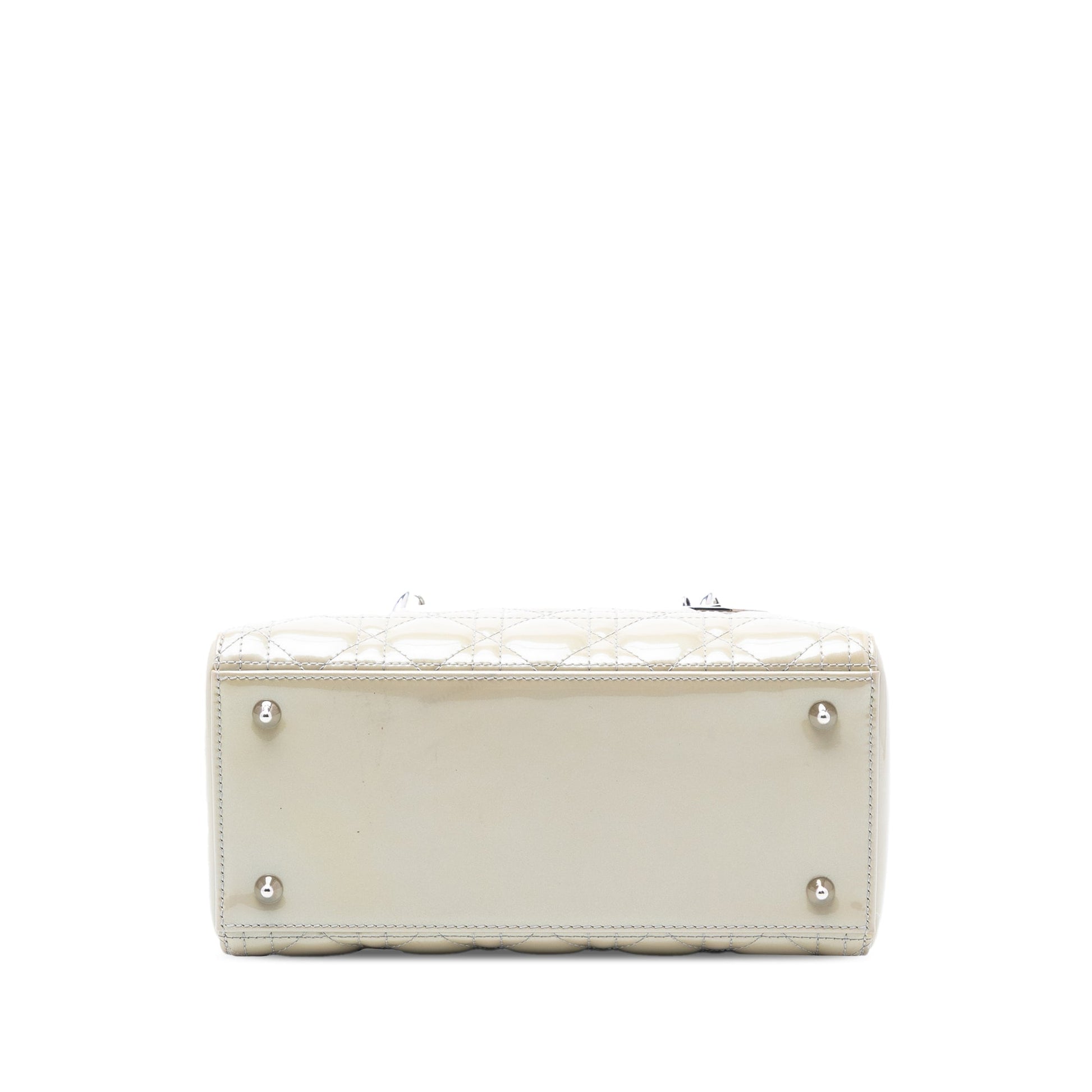 Dior Medium Patent Cannage Lady Dior