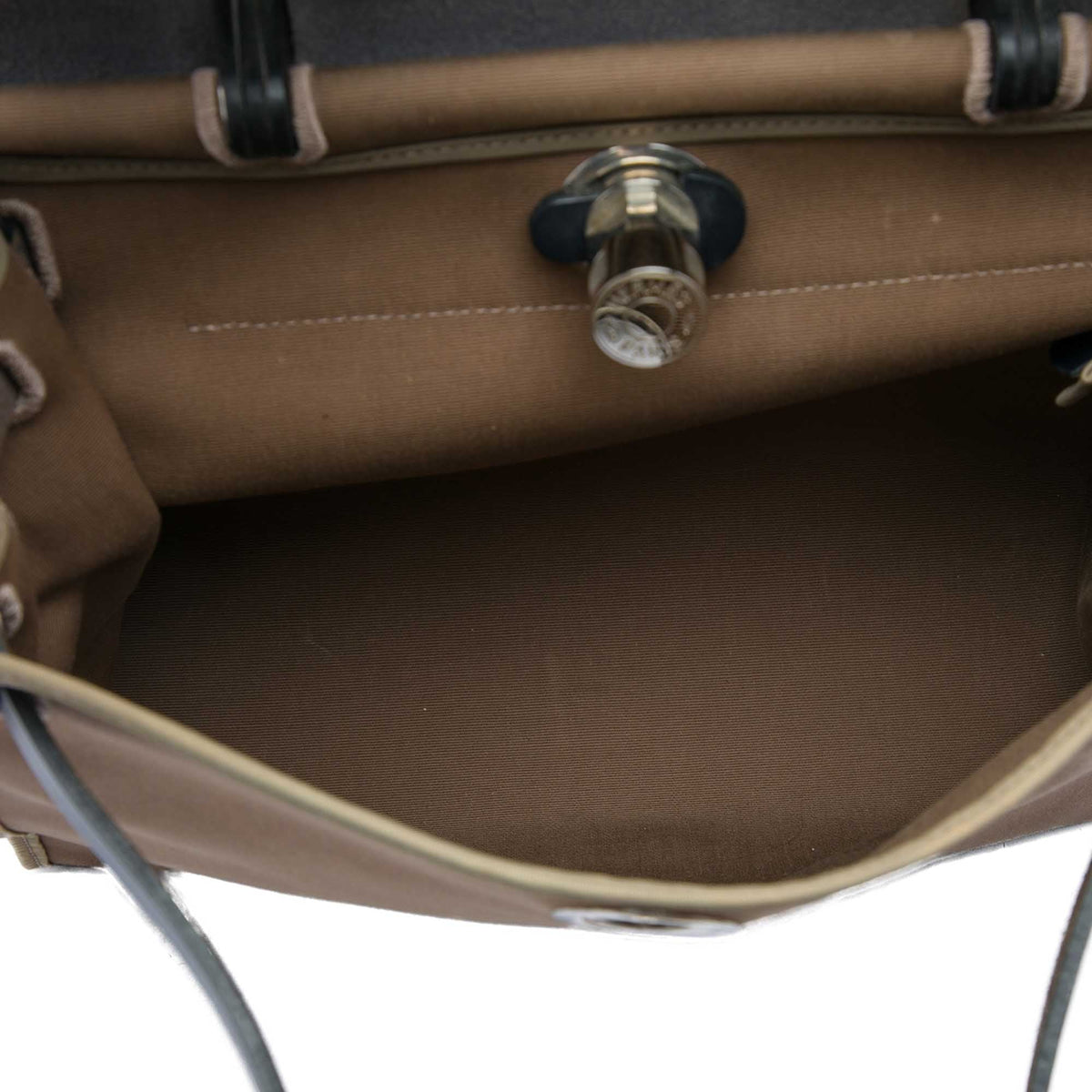 Hermès Toile Herbag Zip 31 — Brown