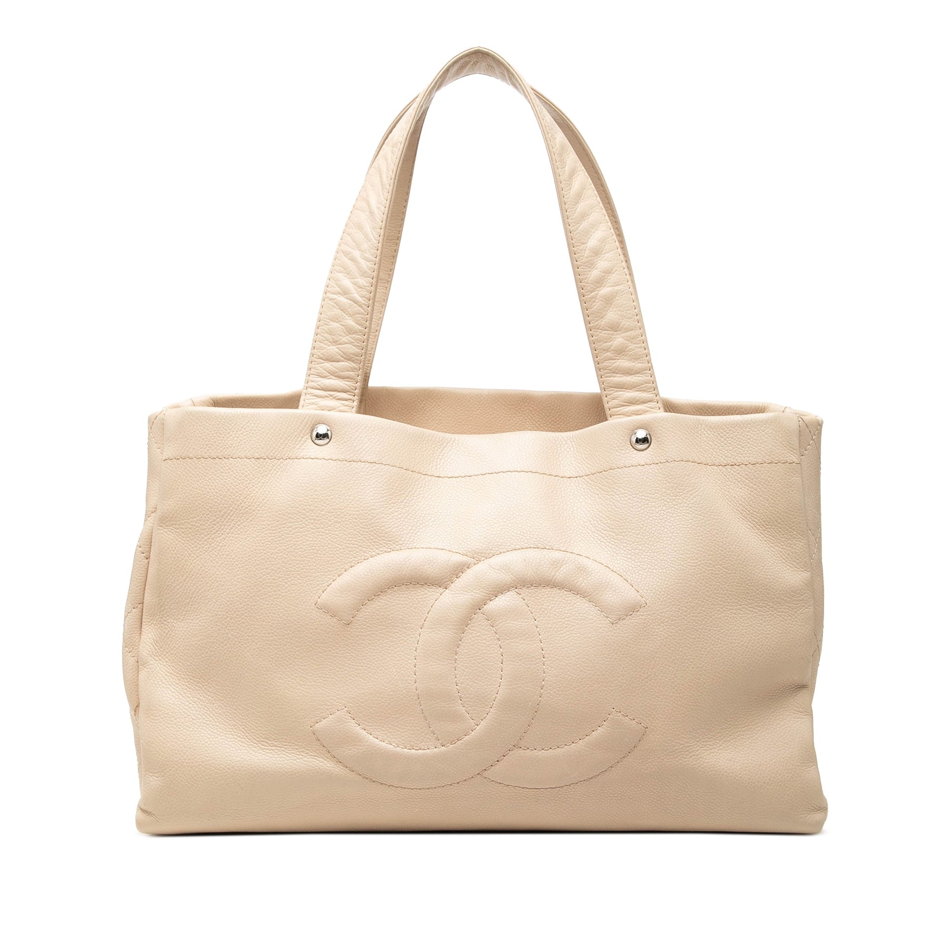 Chanel CC Caviar Soft Shopping Tote
