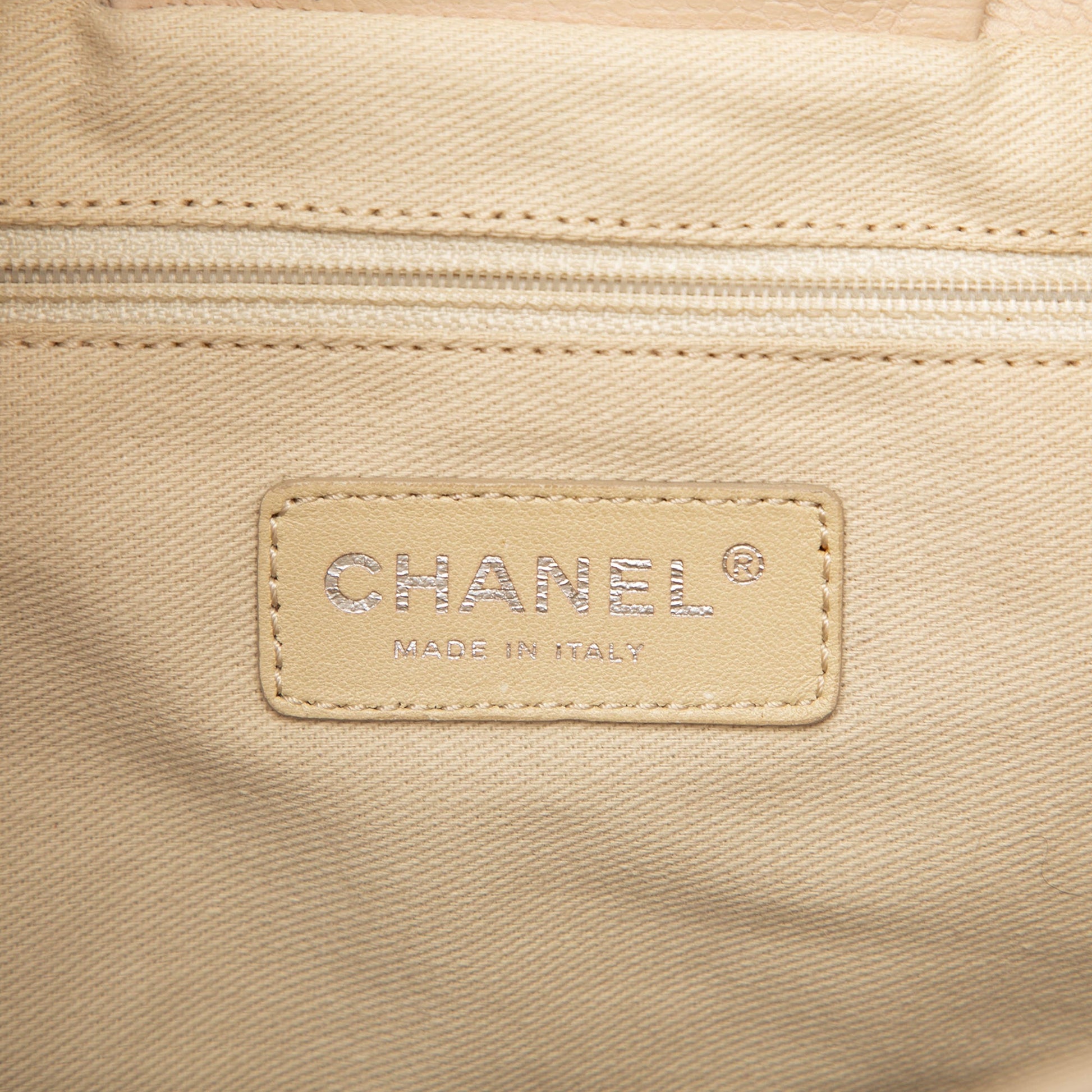 Chanel CC Caviar Soft Shopping Tote