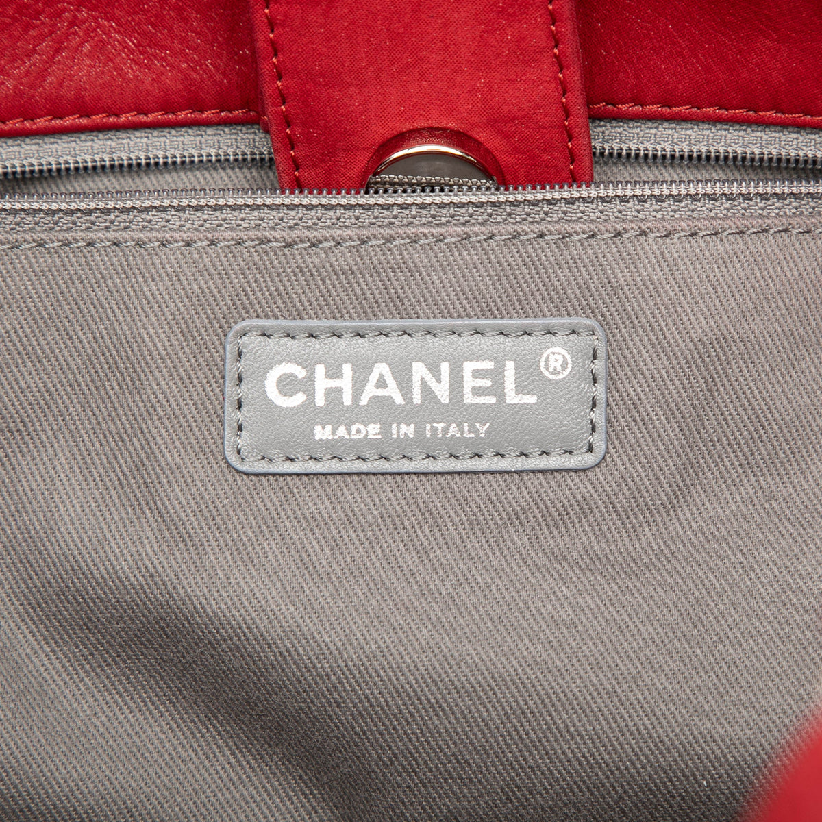 Chanel Small Quilted Iridescent Calfskin Sea Hit Tote