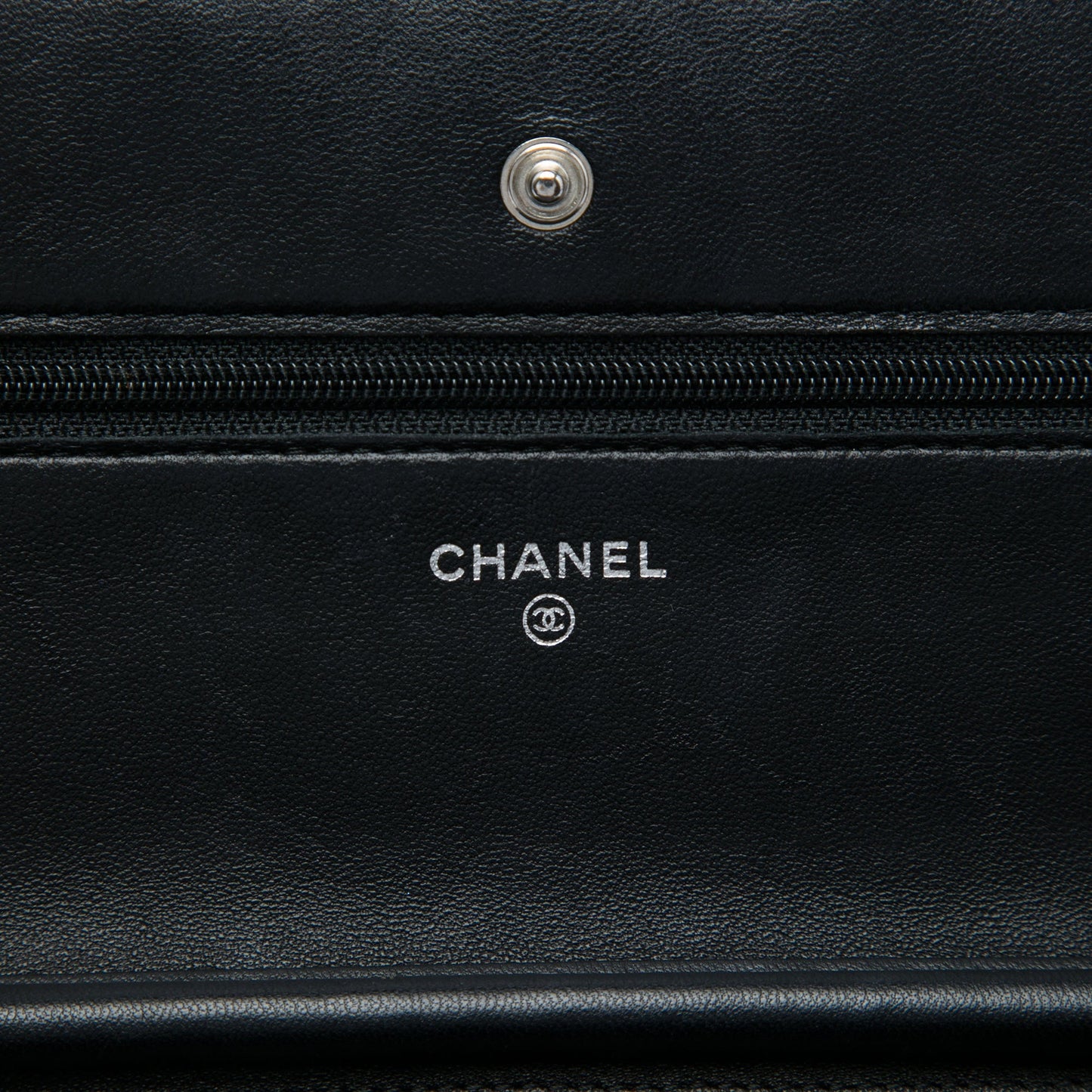Chanel CC Quilted Lambskin Wallet On Chain